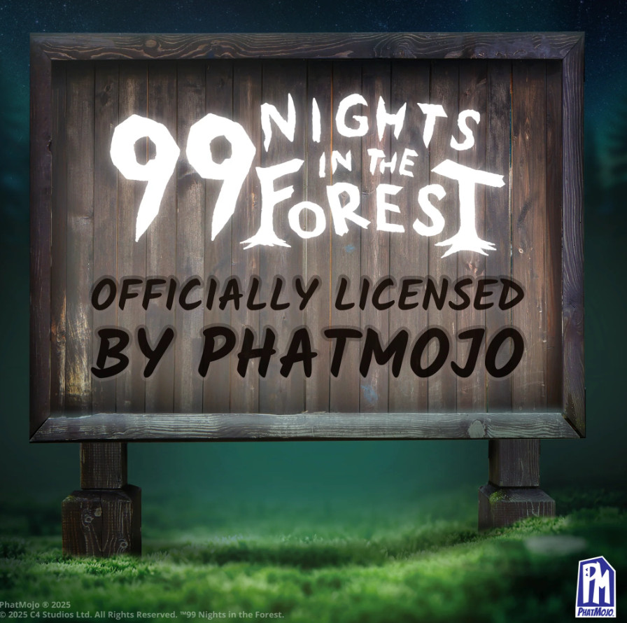 Official 99 Nights in the Forest BIG Deer Plush + Game Code PhatMojo Plushie NEW