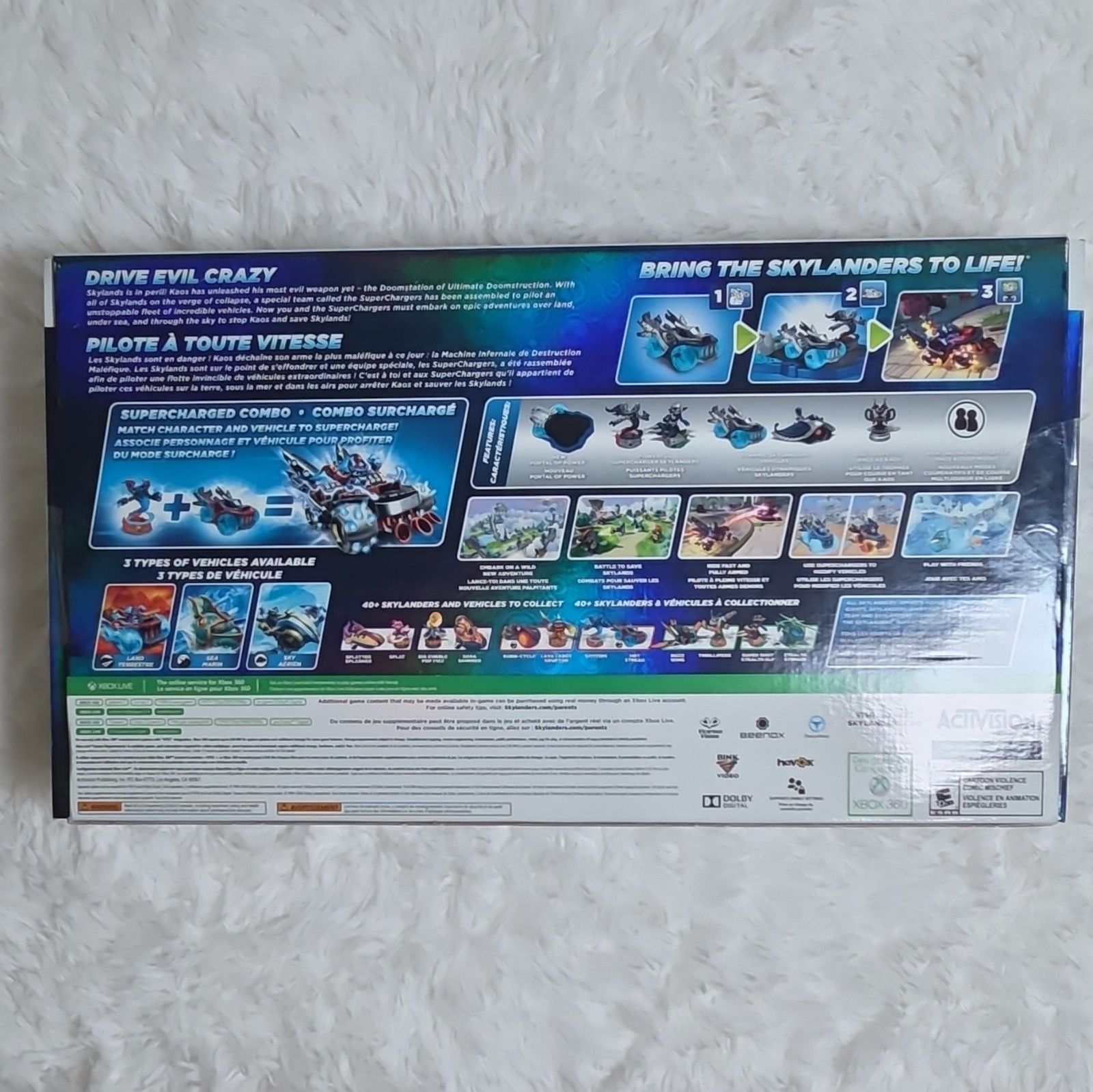 Activision Skylanders SuperChargers Dark Edition Starter Pack Xbox 360 S2157