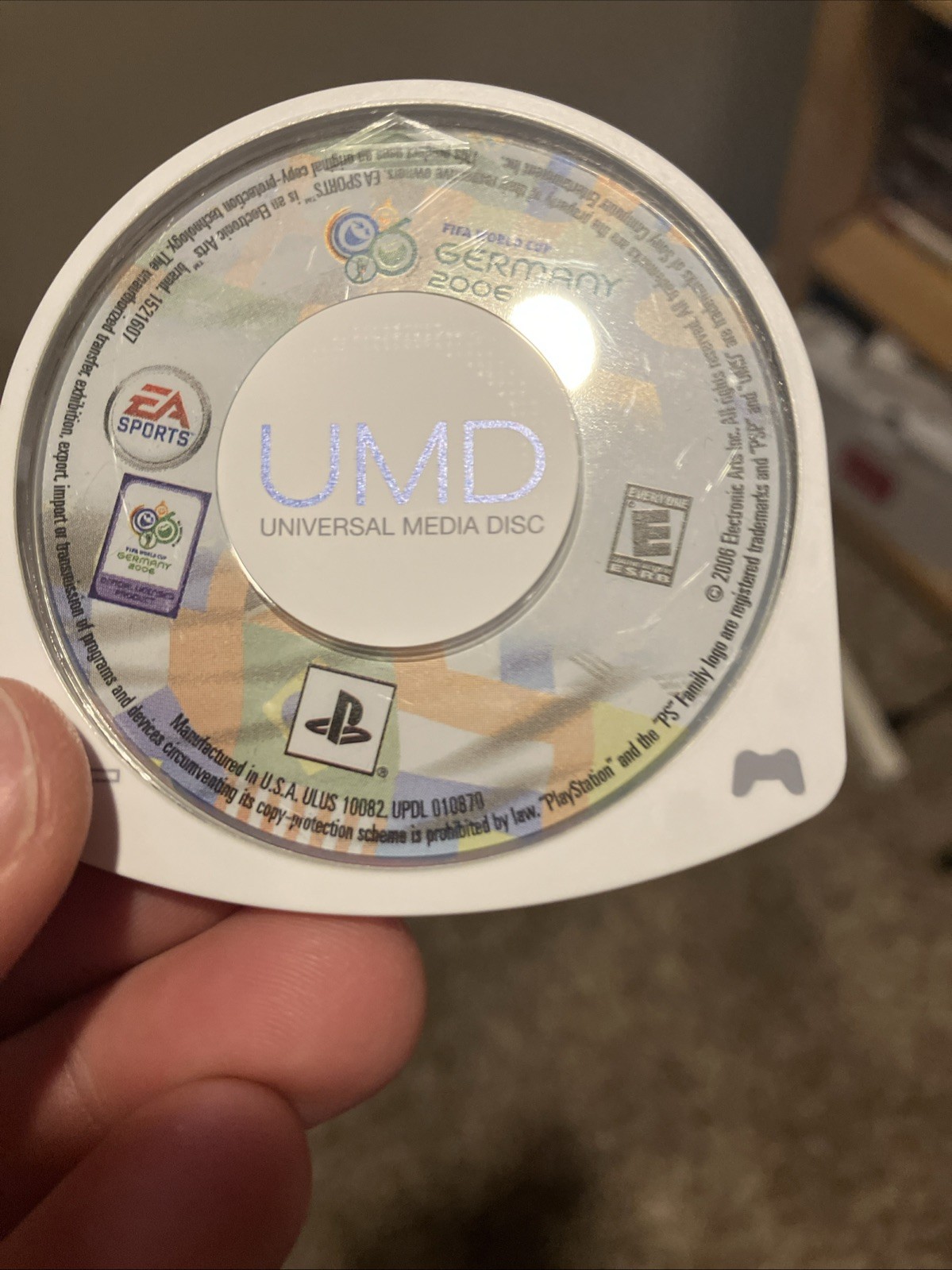 FIFA World Cup Soccer Germany 2006 Sony PSP 2006 Game and Case Tested