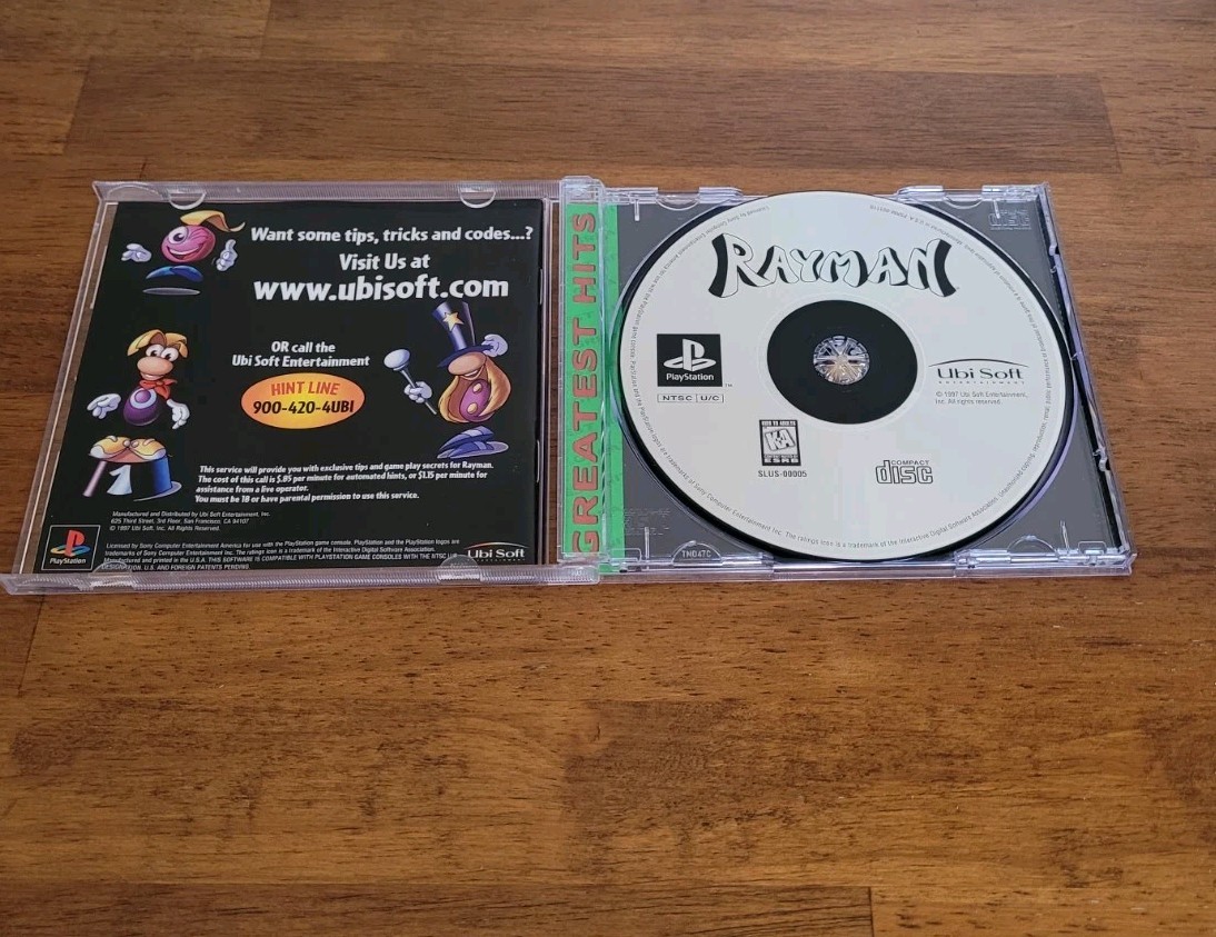 Rayman PS1 Greatest Hits
