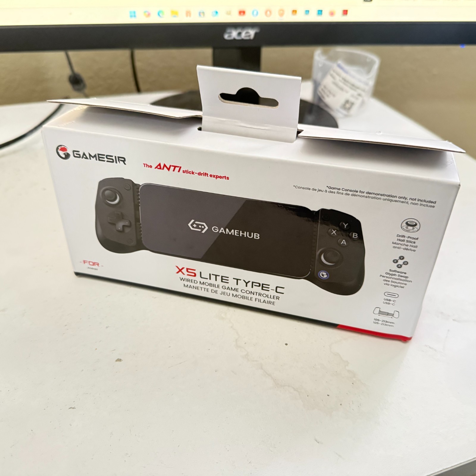 GameSir X5 Lite Type-C Wired Mobile Game Controller for Android USB-C