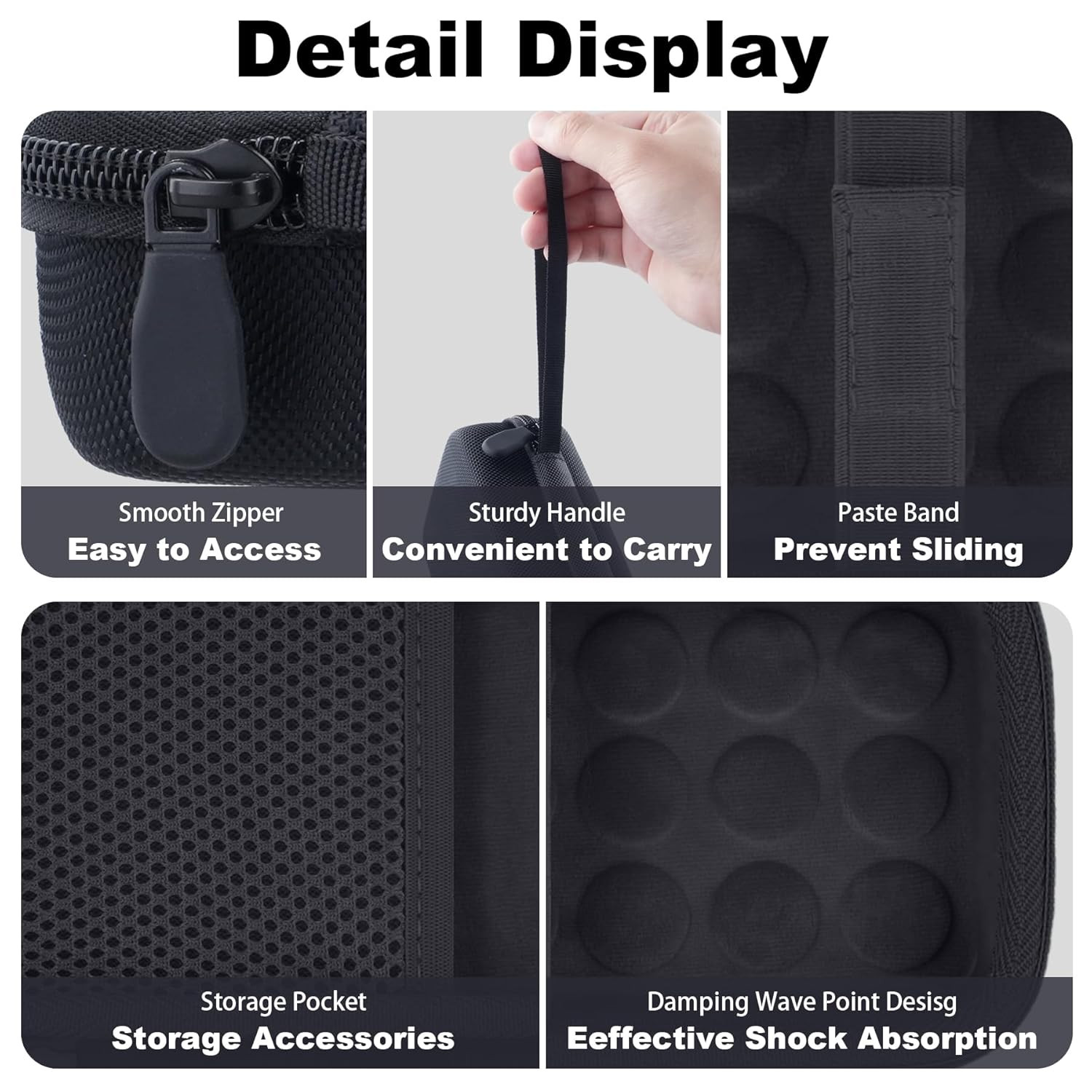 Aenllosi for Gamesir X5S/X5 Lite Mobile Gaming Controller Hard Carrying Case