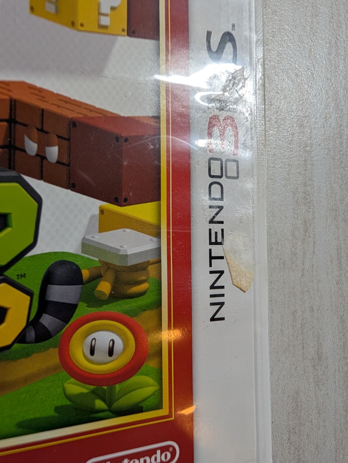 NO GAME Super Mario 3D Land Nintendo 3DS Case