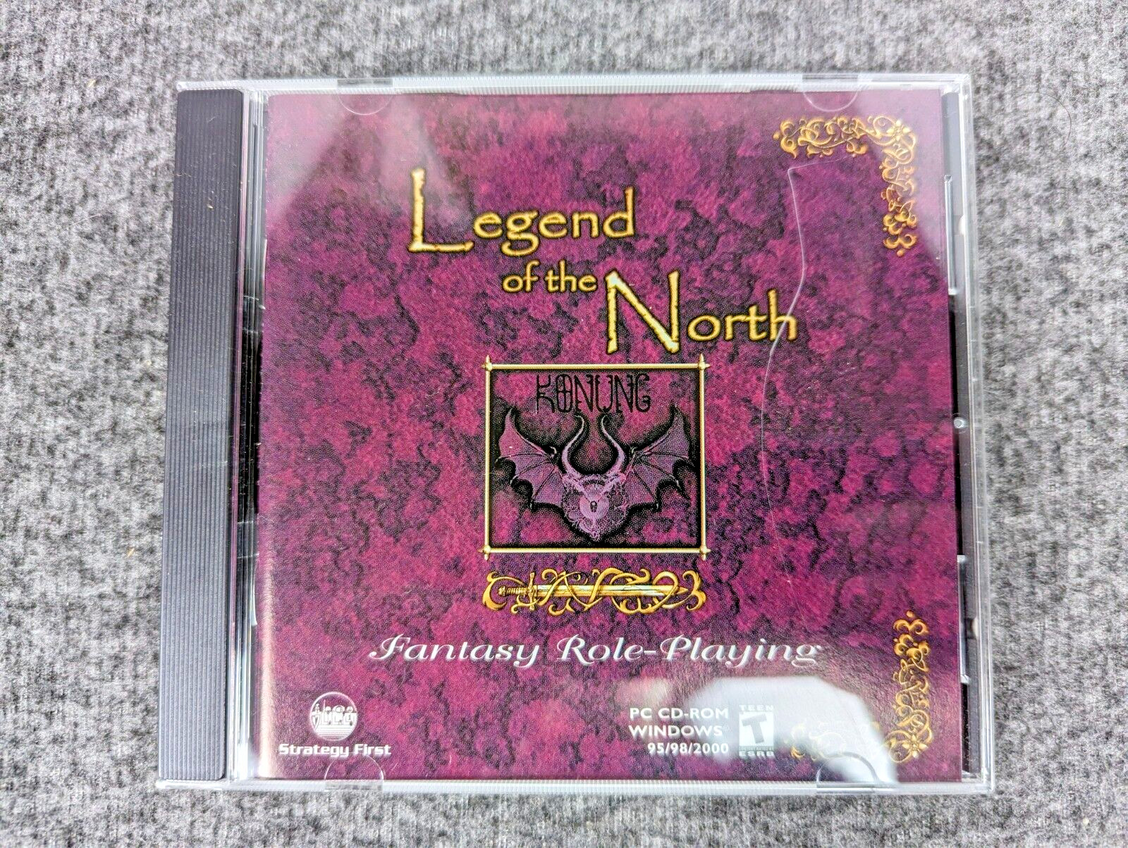 Legend of the North: Konung CD-ROM PC Game – Fantasy Role Playing Big Box