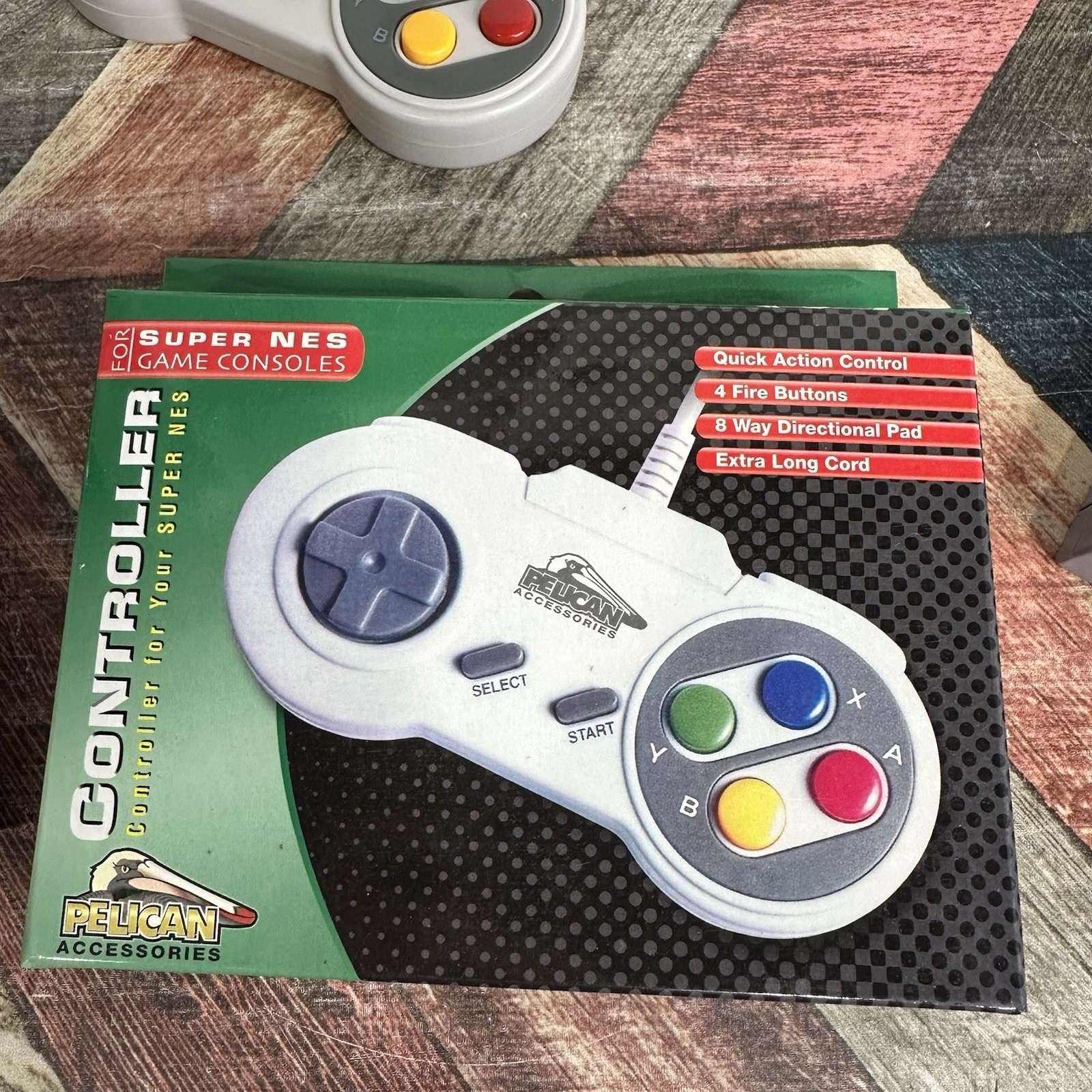 Super Nintendo SNES Console SNS-001 Bundle w/ Lemmings & Cleaning Kit + 2 Contls