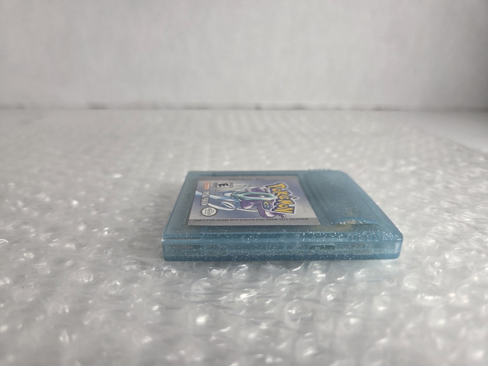 Pokemon Crystal Gameboy Color GBC GBA Nintendo Authentic OEM New Save Battery