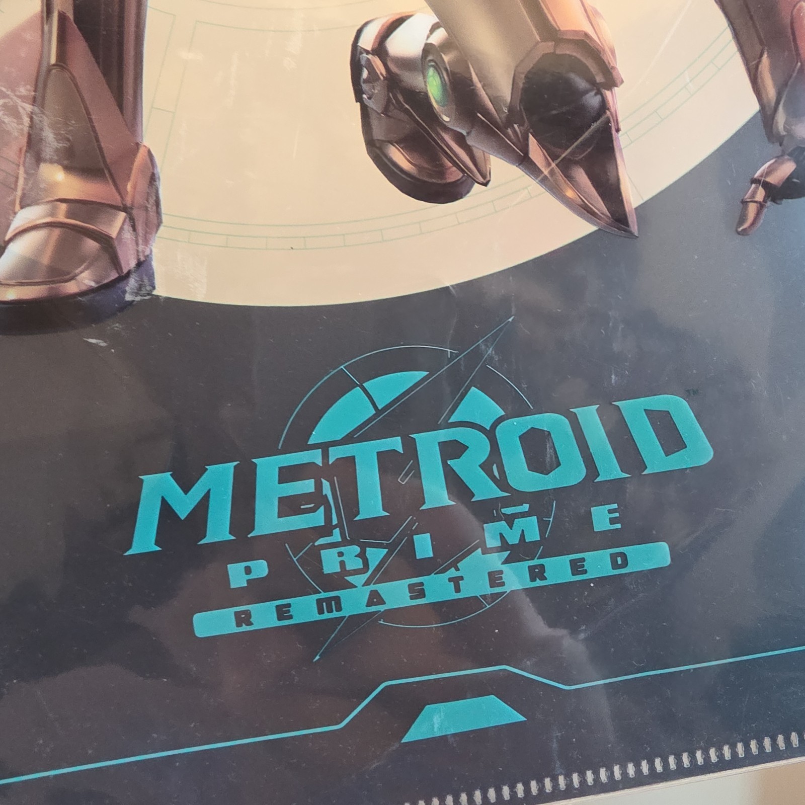 Metroid Prime Remastered Original 2023 Store Counter Top Promo Standee w item