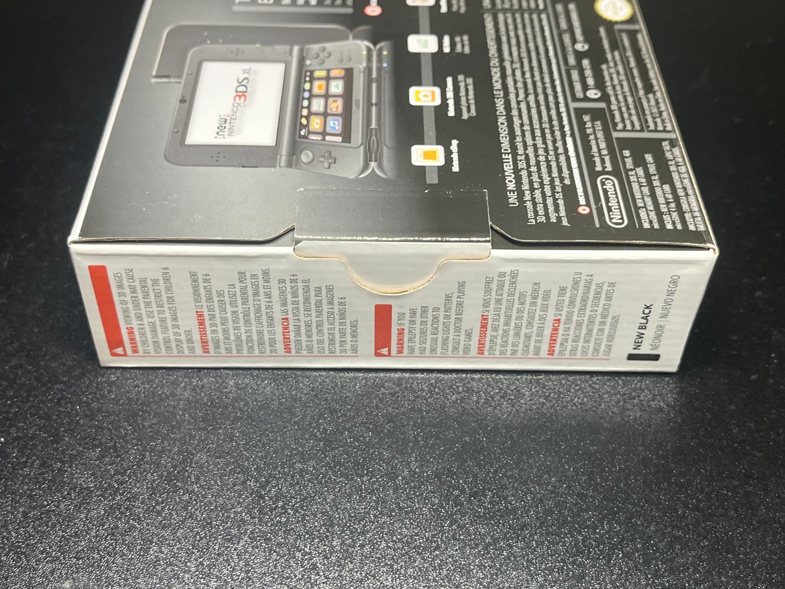 New Nintendo 3DS XL Black Handheld Game Console New in Box 🔥RARE🔥A23