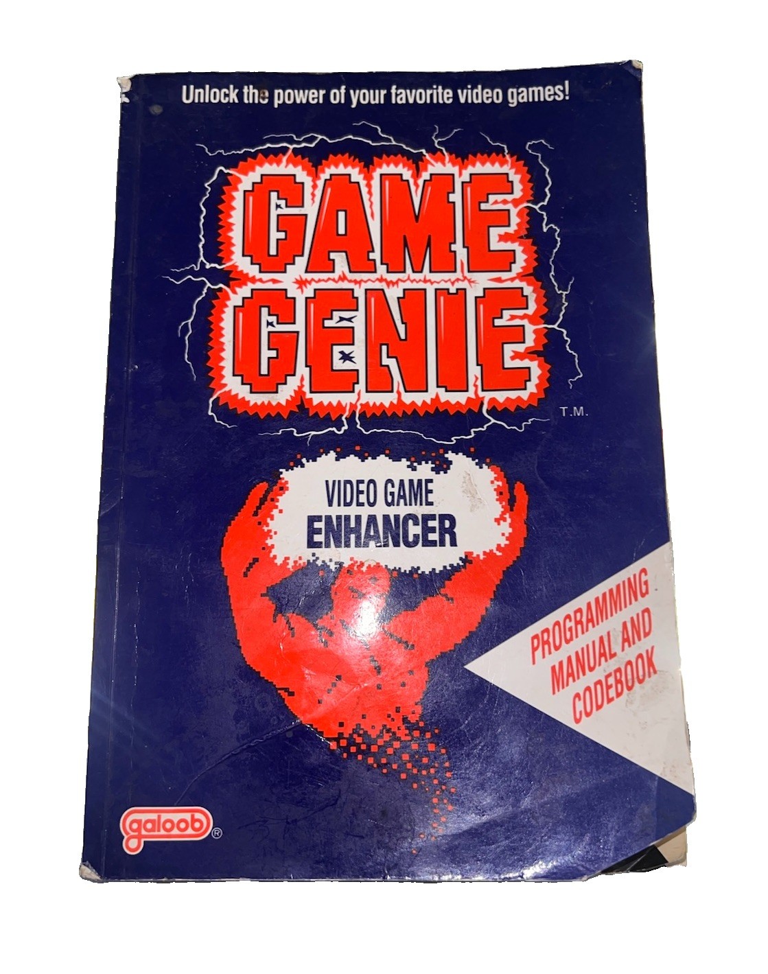 Galoob Game Genie Strategy Guide Programming Manual & Codebook 1990