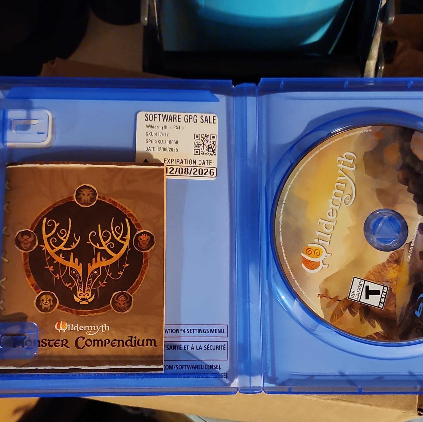 Nighthawk Interactive Wildermyth (Sony PlayStation 4, PS4, 2022) T, RPG, Manual