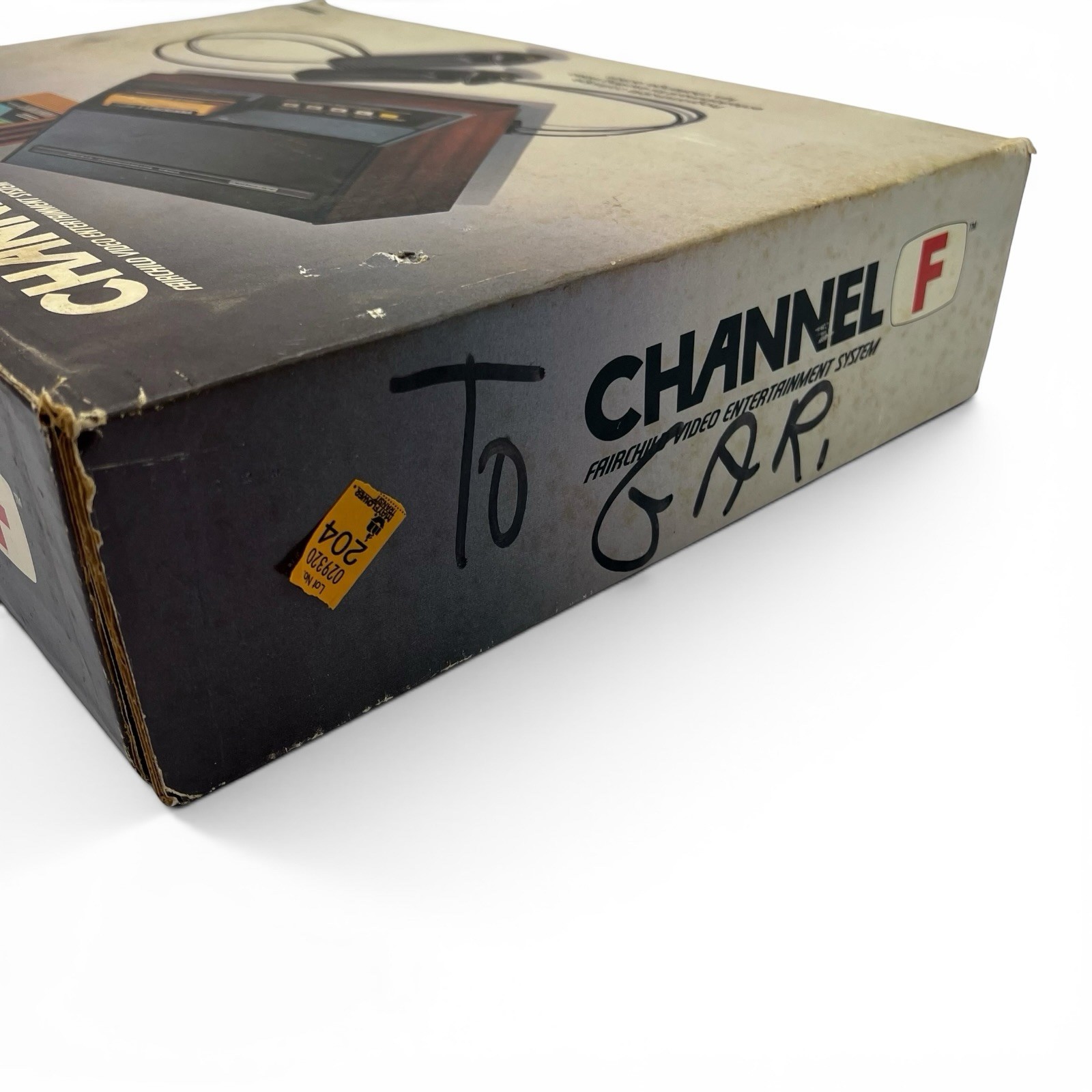 Fairchild Channel F Video Entertainment System & Original Box Untested FOR PARTS