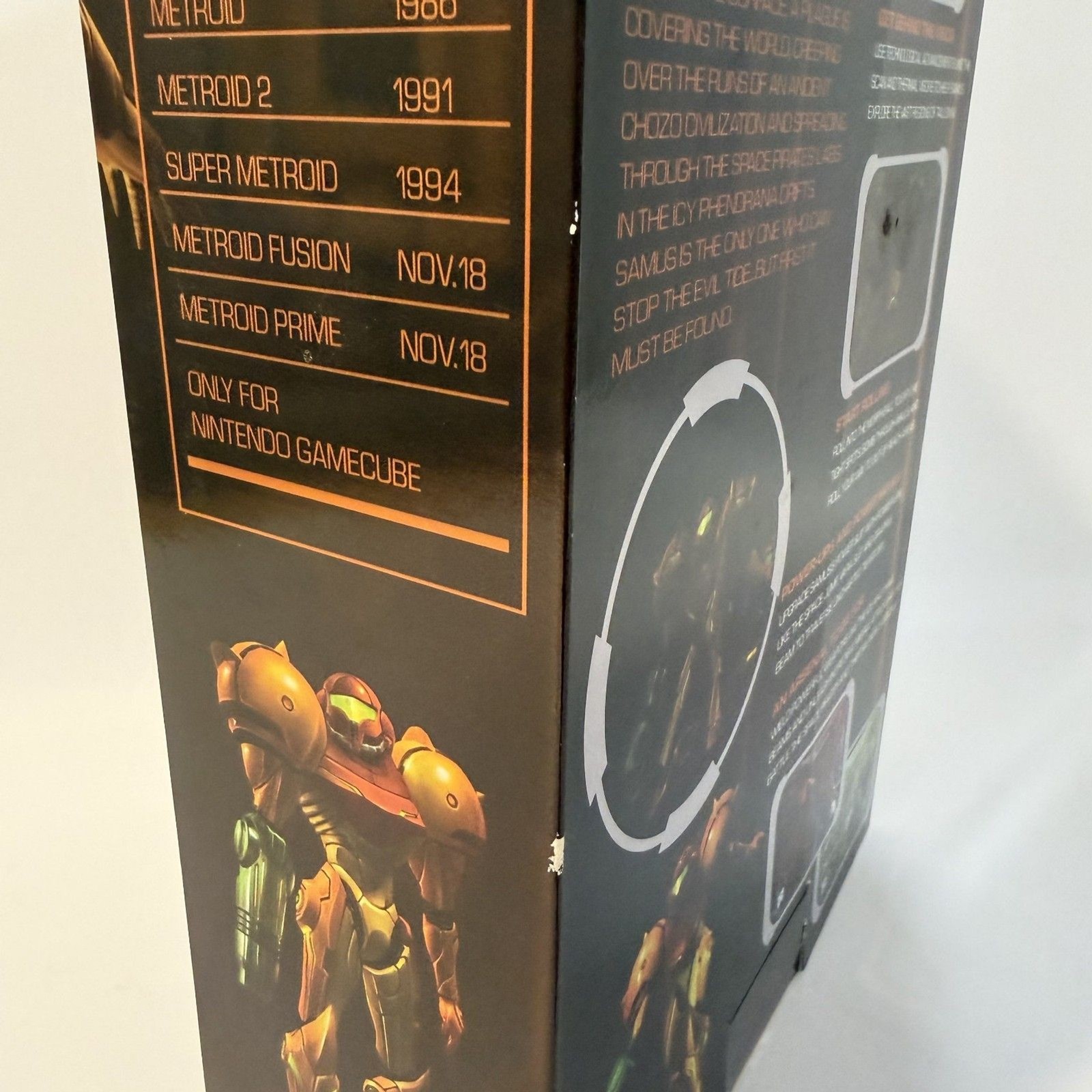 Metroid Prime Nintendo GameCube Original Store Display Retail Promo Standee