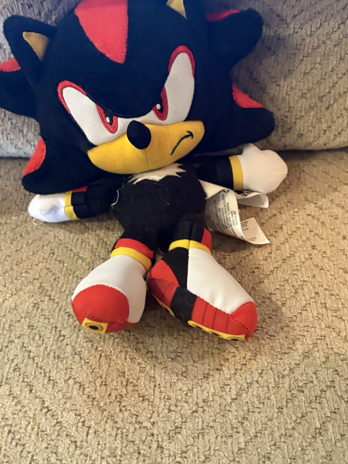 Sonic Plush Doll Lot – , Shadow, 2 Supers,Hyper, and sigh + banner