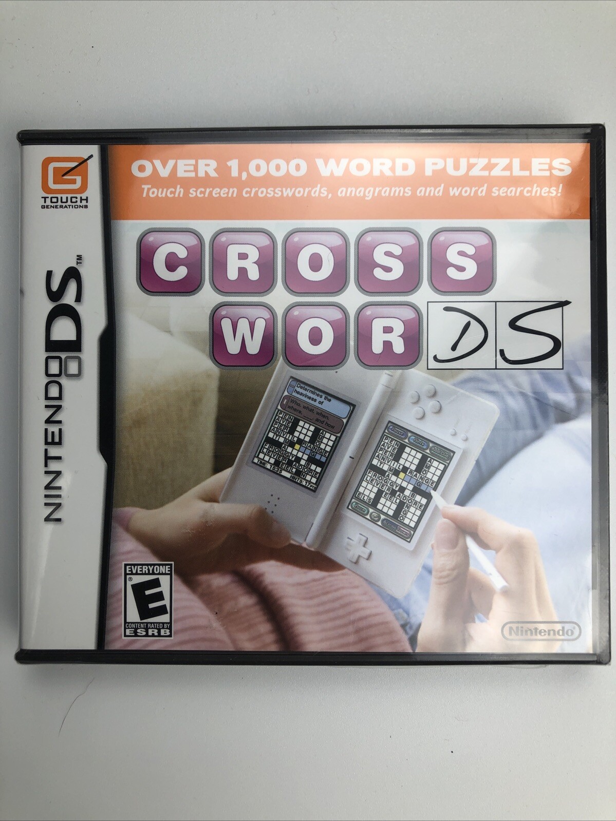 Nintendo Crosswords – Nintendo DS New Sealed Video Game in box