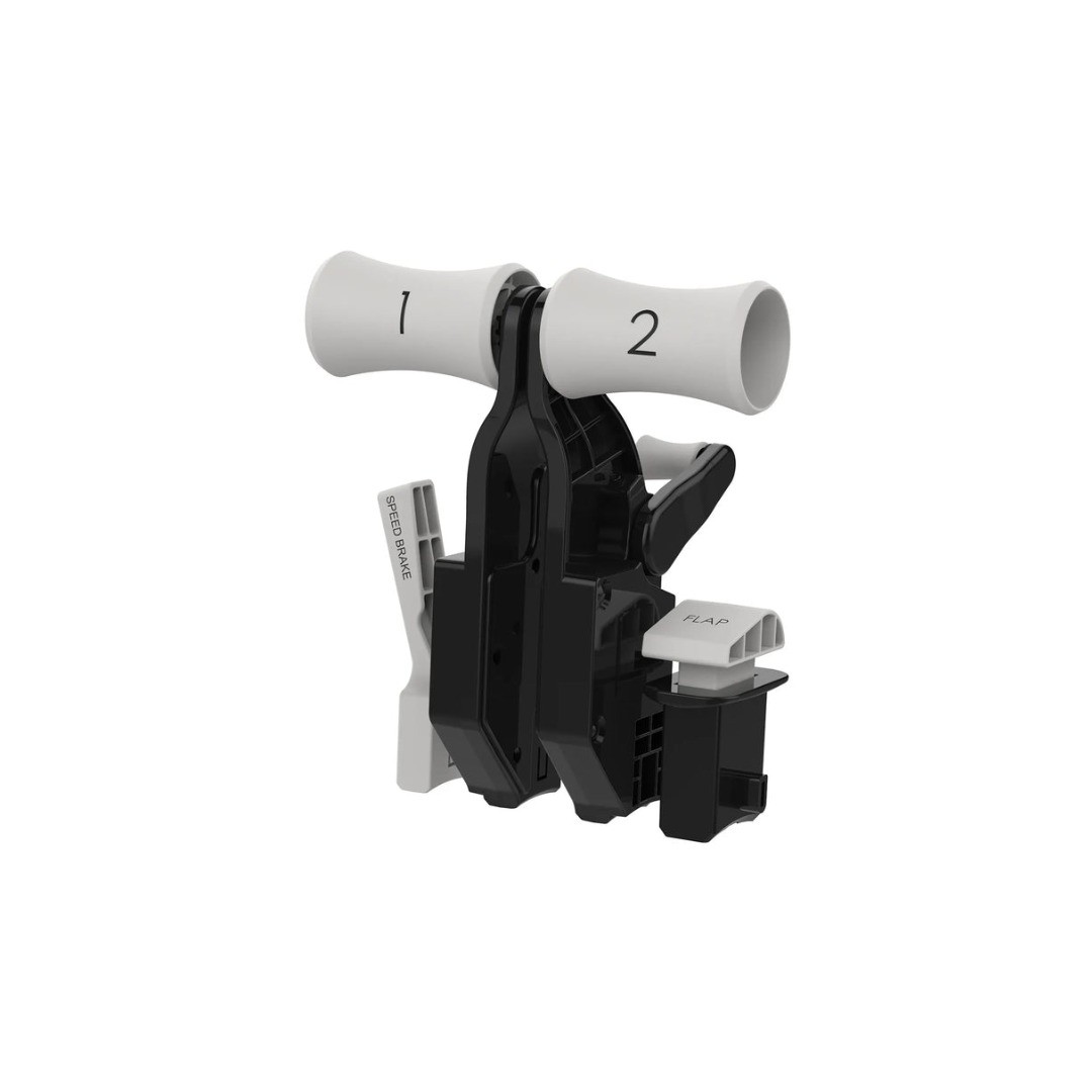 Honeycomb Foxtrot Black Aviation Stick with Linear Resistance System Bundle