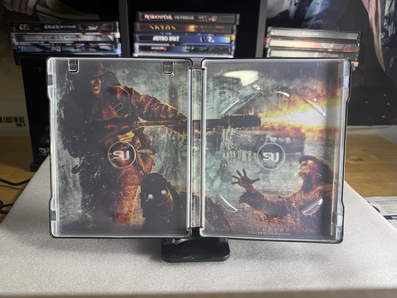Limited Edition Call Of Duty World At War Custom Steelbook/Steelup Case PS3/Xbox