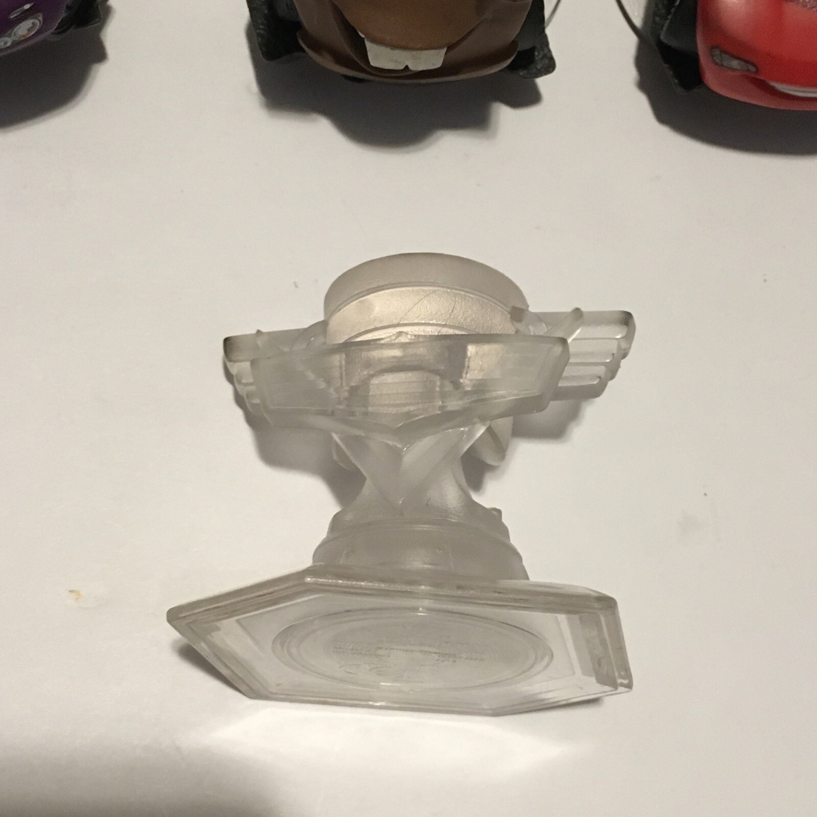 Disney infinity Figures CARS Lot Of 3 + Playset Crystal