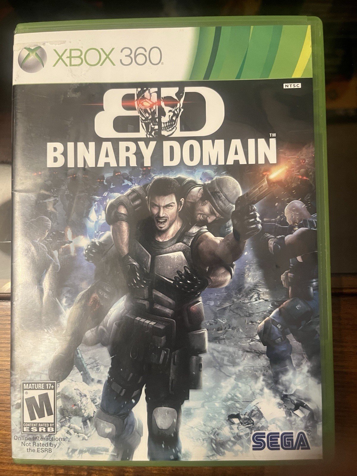 Microsoft Xbox 360 Binary Domain CIB See Pics