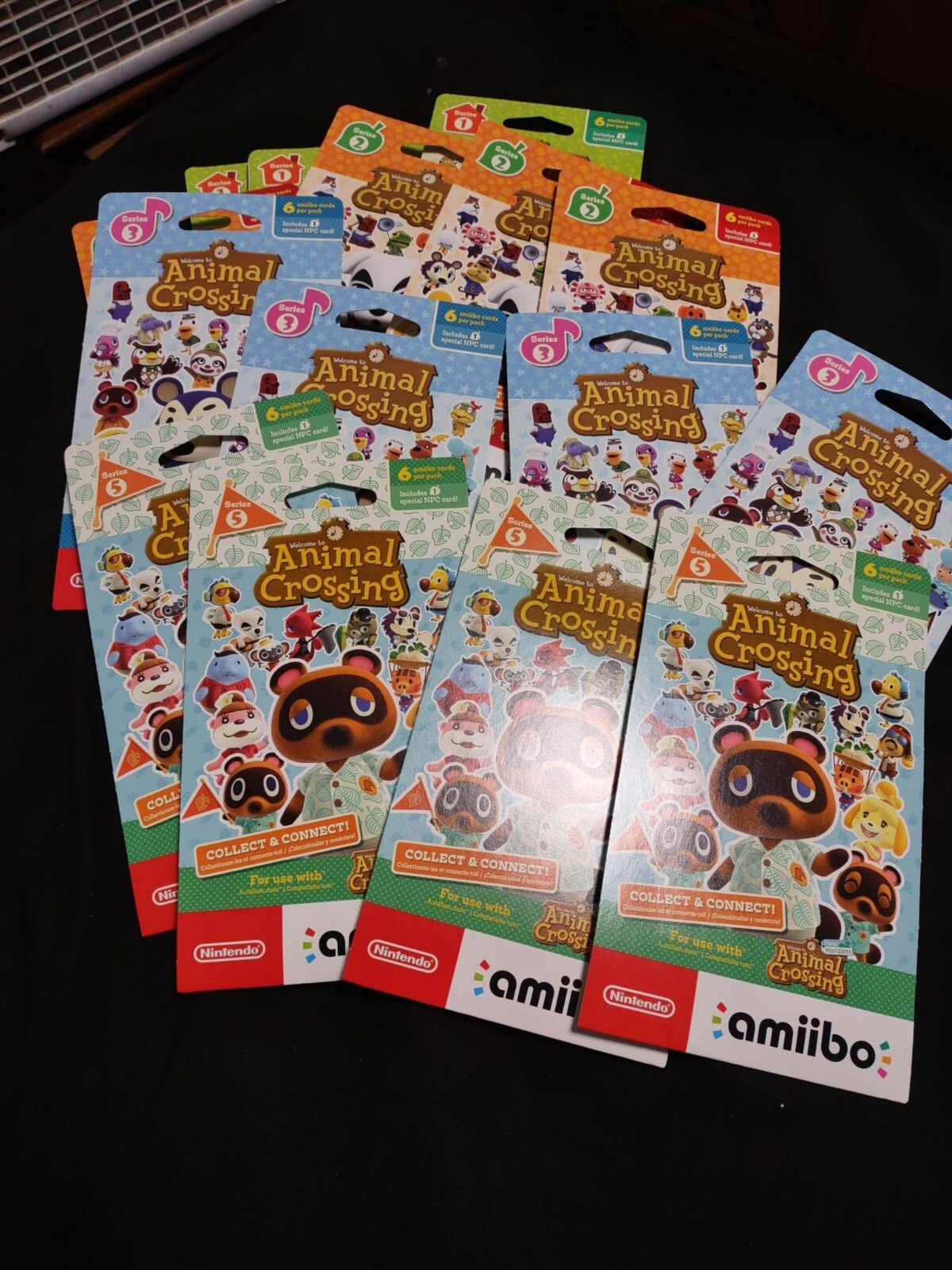 Animal Crossing Nintendo Switch Amiibo Pack 1, 2, 3, 4, 5, and Sanrio (1 pack)