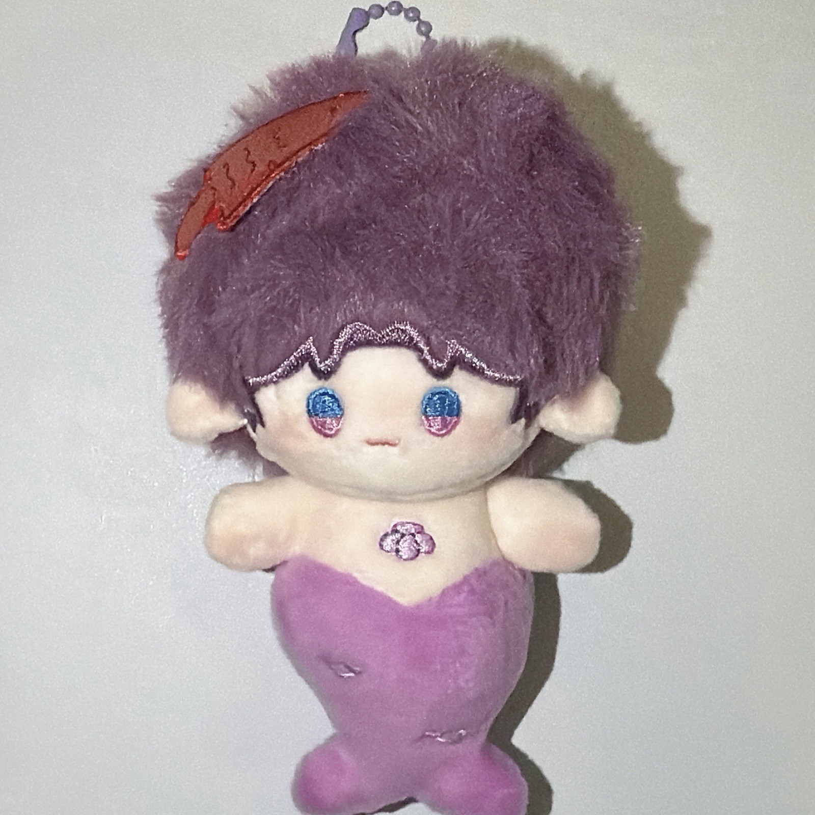 LOVE AND DEEPSPACE RAFAYEL 祁煜 10CM PLUSH TOY DOLL PLUSHIE KEY RING