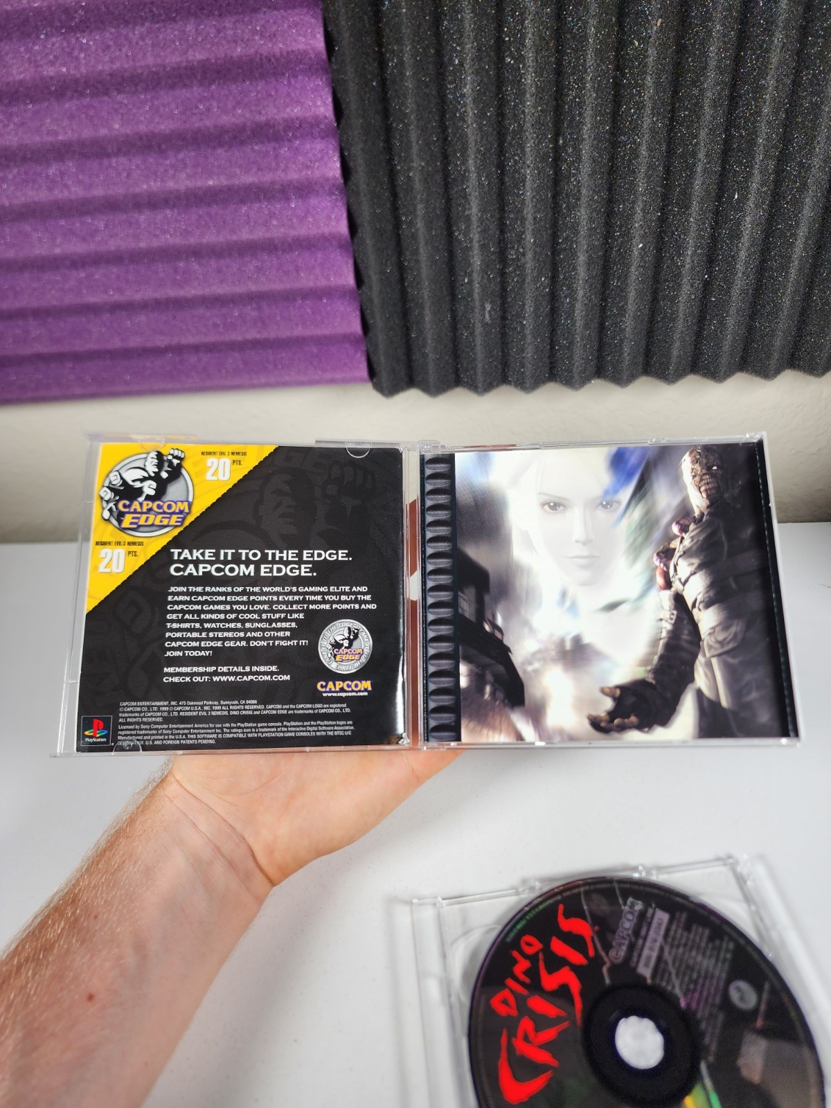 RESIDENT EVIL 3 NEMESIS – Playstation 1 PS1 GAME w/ DEMO & Reg Card – *TESTED*