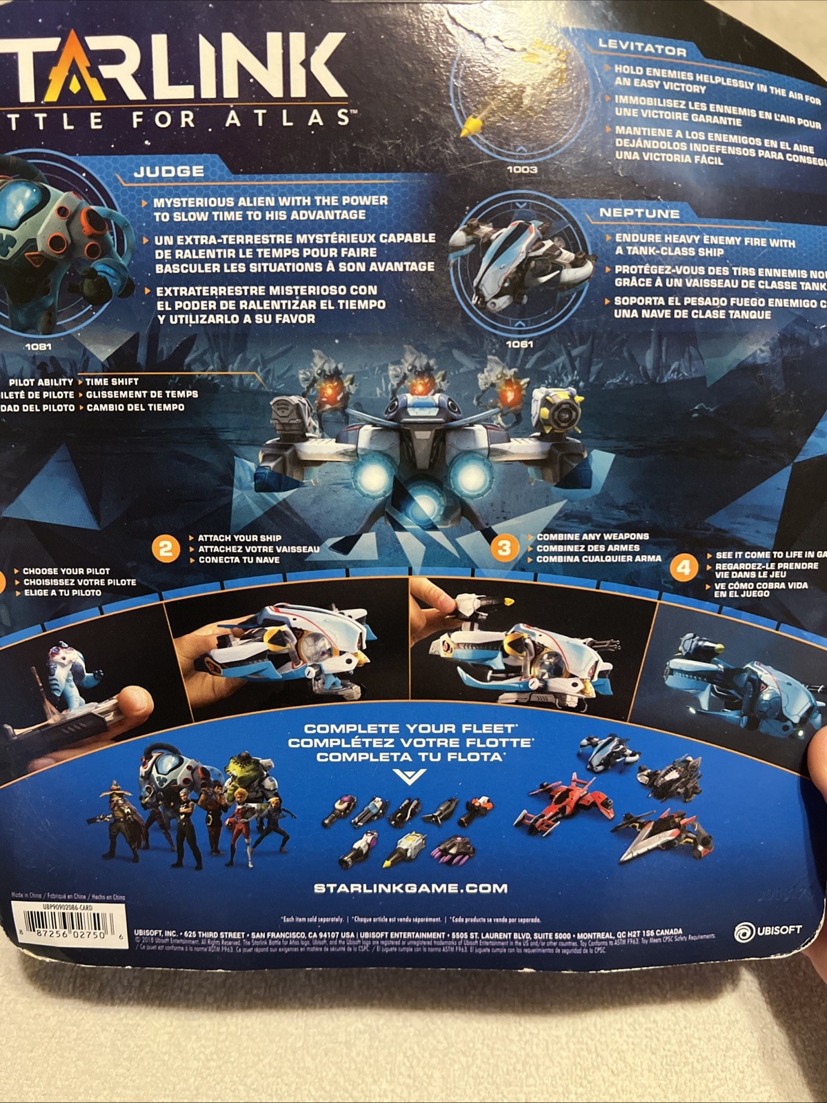 Starlink Battle for Atlas NEPTUNE – Levitator & Judge Ubisoft Multi-Platform NEW
