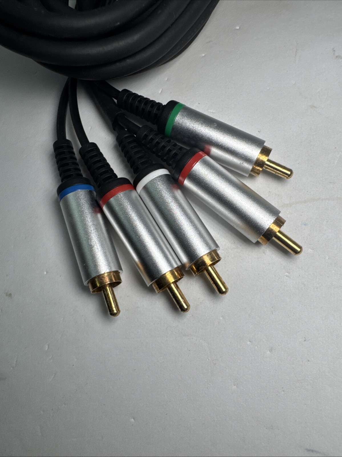 OEM Sony Playstation PS2 PS3 Gold Tip Component HD Audio Video AV Cable