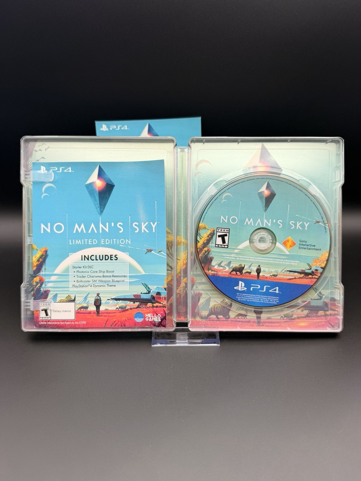 No Man’s Sky Limited Edition Sony Playstation 4 Game Collector Box Set PS4 Art