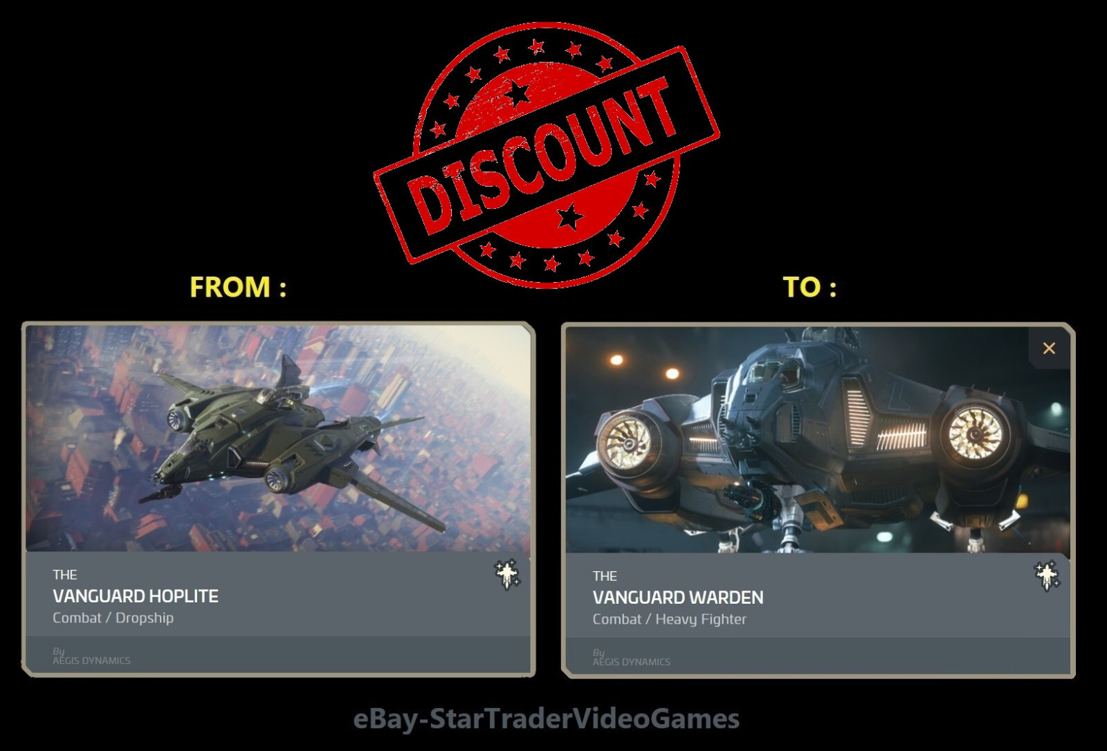STAR CITIZEN – SHIP UPGRADE VANGUARD HOPLITE TO VANGUARD WARDEN