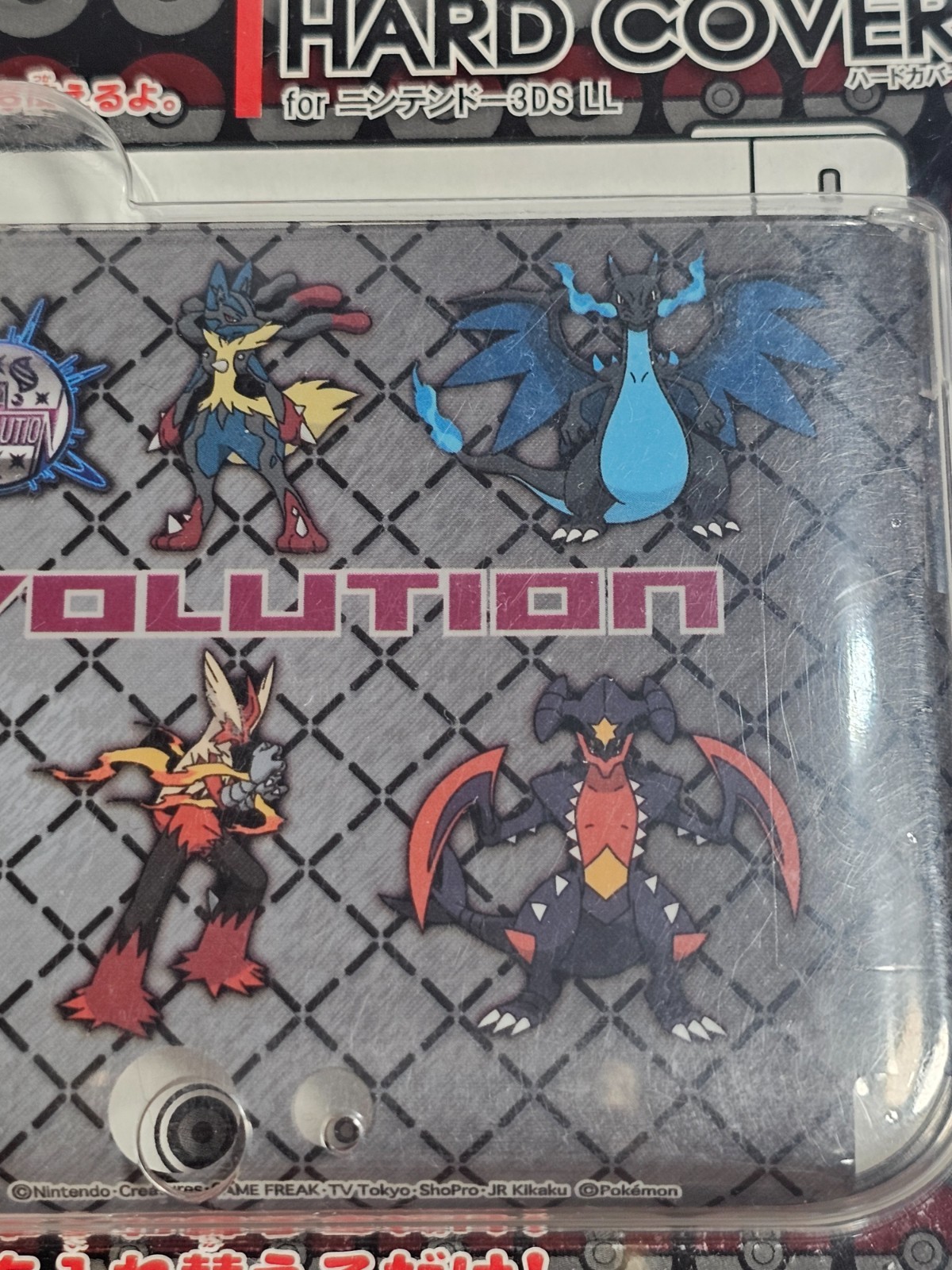 Pokemon Center 2014 Nintendo 3DSLL Mega Charizard X Y Garchomp Venusaur Blaziken