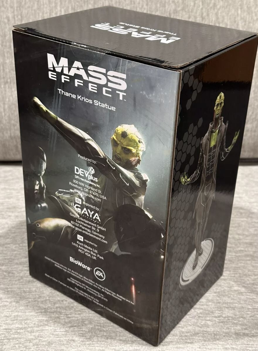 MASS EFFECT THANE KRIOS 8″ Polyresin Statue Figure BioWare