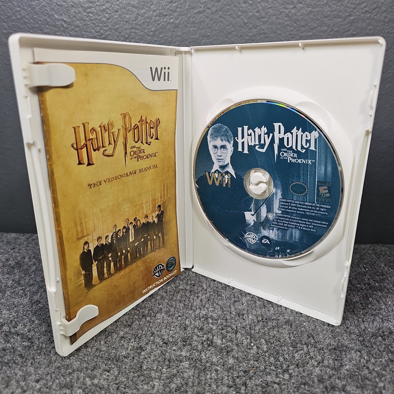 Nintendo Wii Lot X 6 Games Bundle Cars Star Wars Harry Potter Blazing Angels