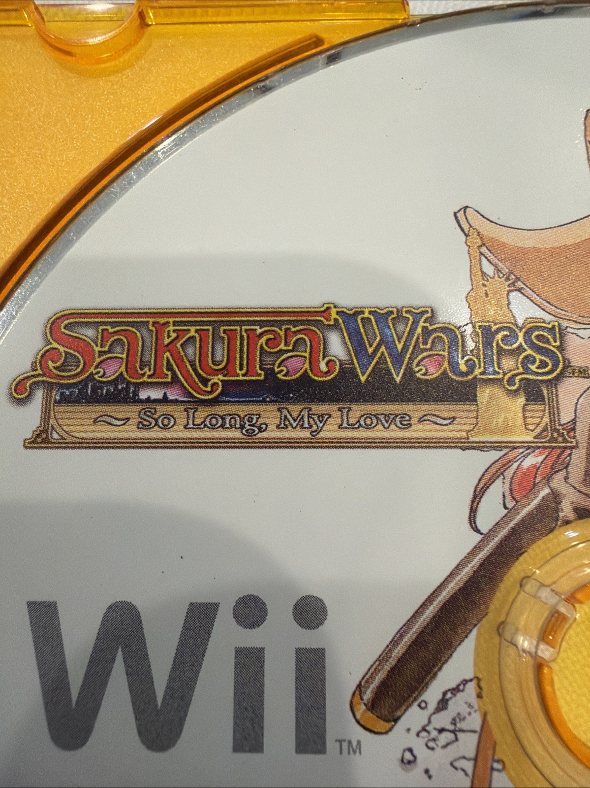 Sakura Wars: So Long, My Love (Nintendo Wii, 2010) RARE! Mint! Disc Only! Works!