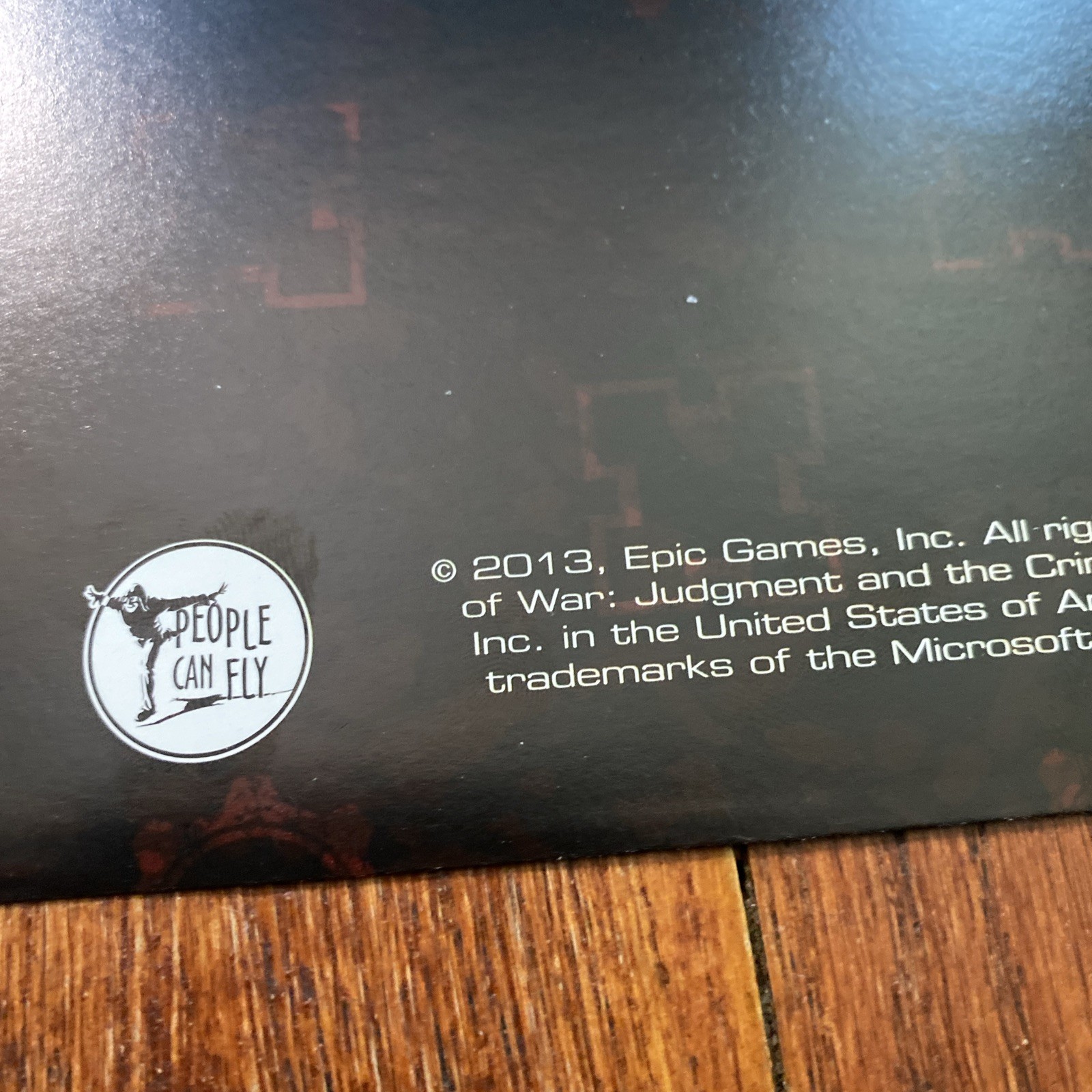 SEALED Gears of War Judgement Exclusive Limited Edition Art Print Promo RARE
