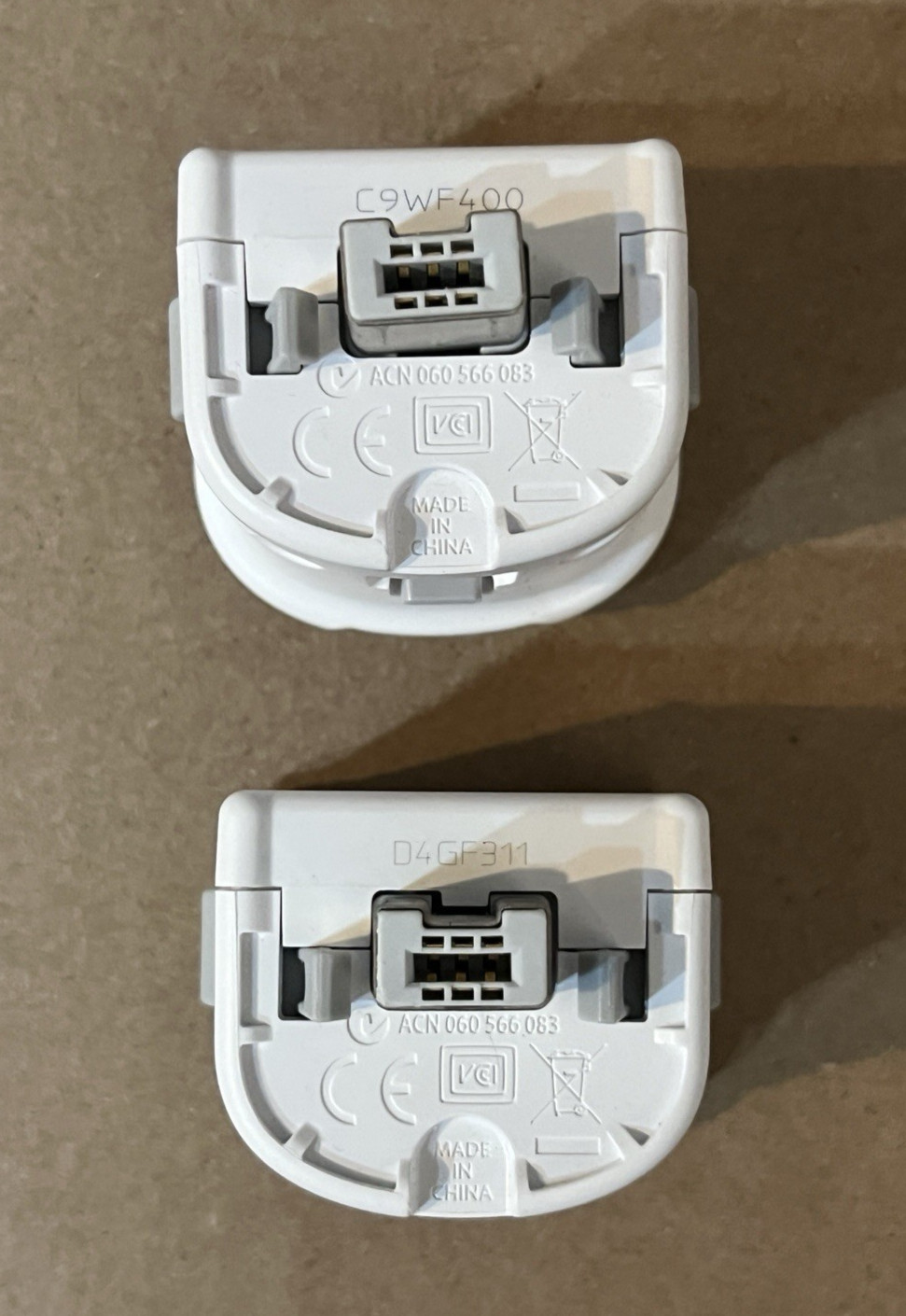Nintendo Wii Motion Plus Adapter x2 Official OEM MotionPlus Sports Resort