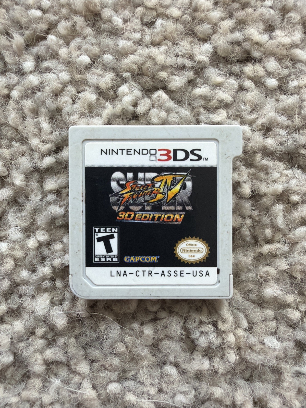 Super Street Fighter IV 3D Edition Nintendo 3DS 2DS XL Game Authentic Cart Only