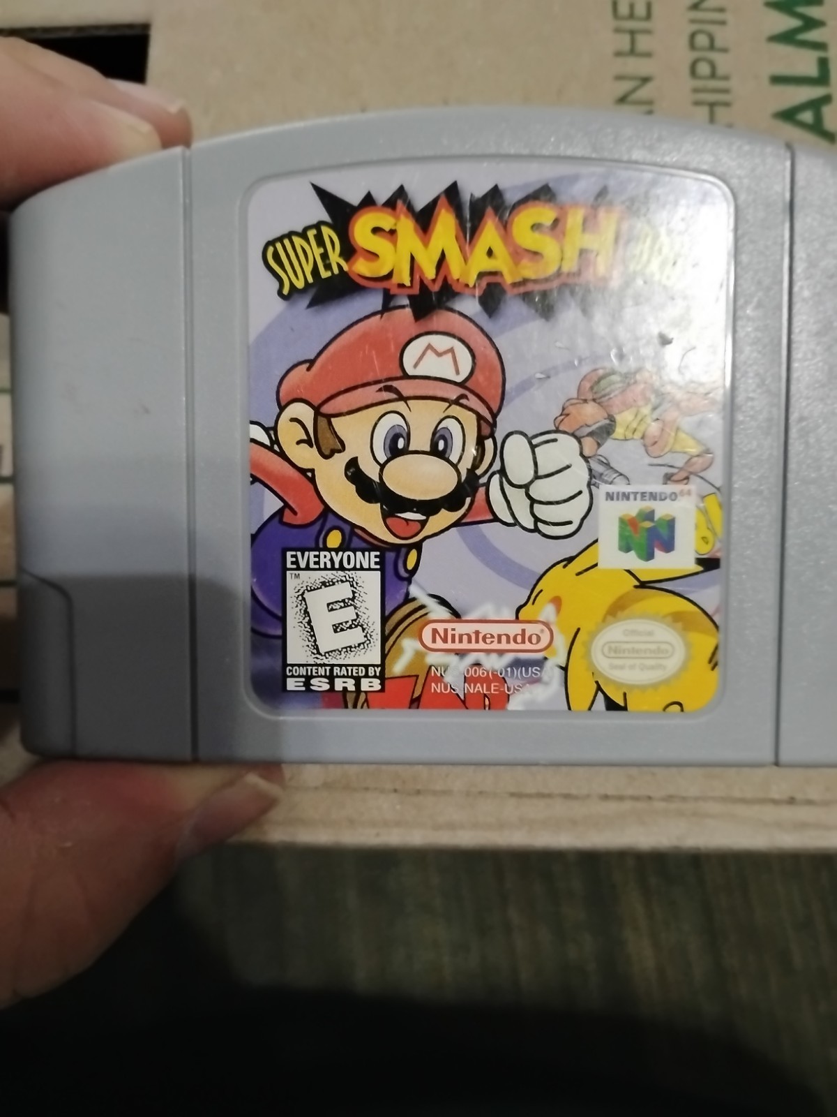 N64 Game- Super Smash Bros. Authentic