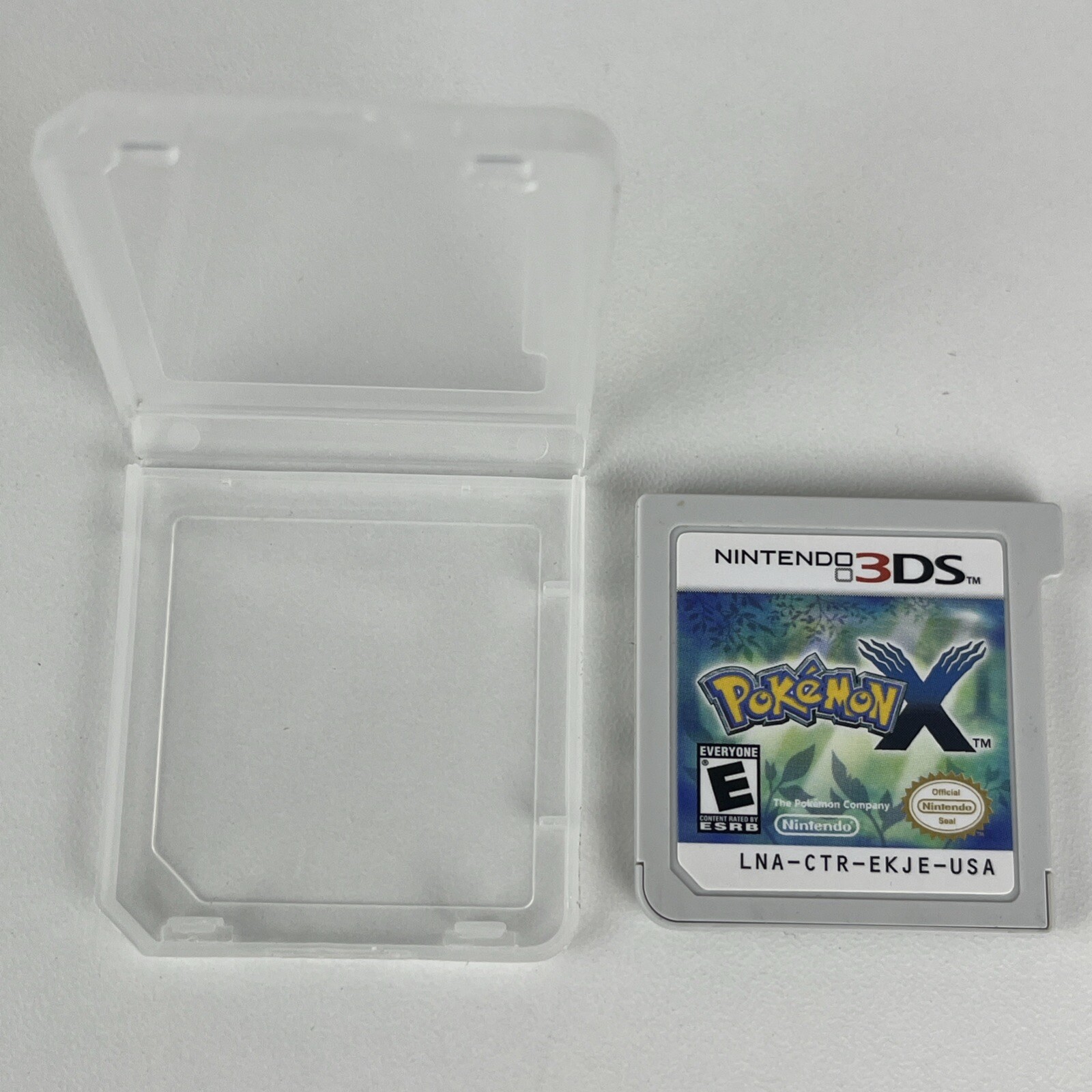 Pokemon X (2013) Nintendo 3DS Authentic Game Cartridge with Plastic Case