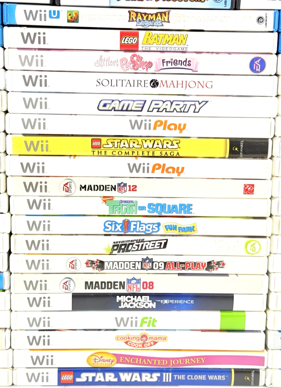 [NINTENDO] Bulk Lot Of (64) Nintendo Games – Wii, Wii U, Nintendo DS, Wholesale