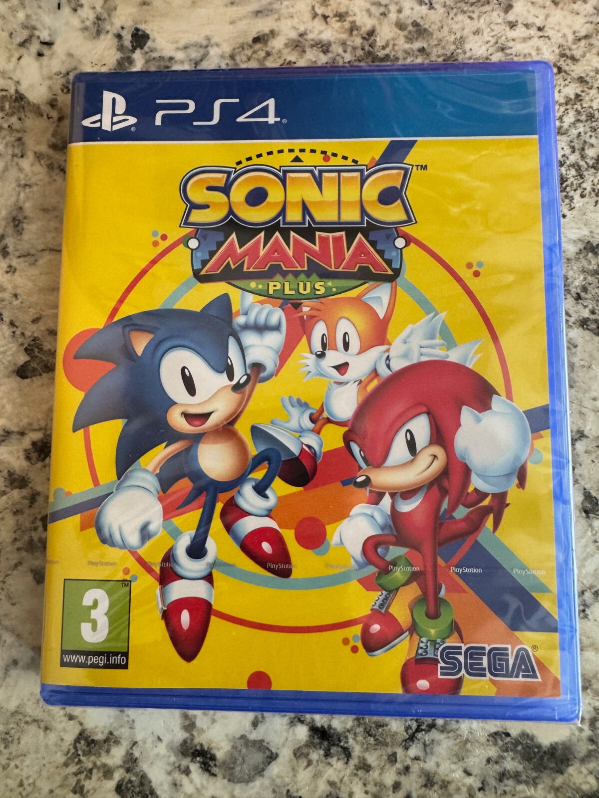Sonic Mania Plus PS4 Brand New Factory Sealed