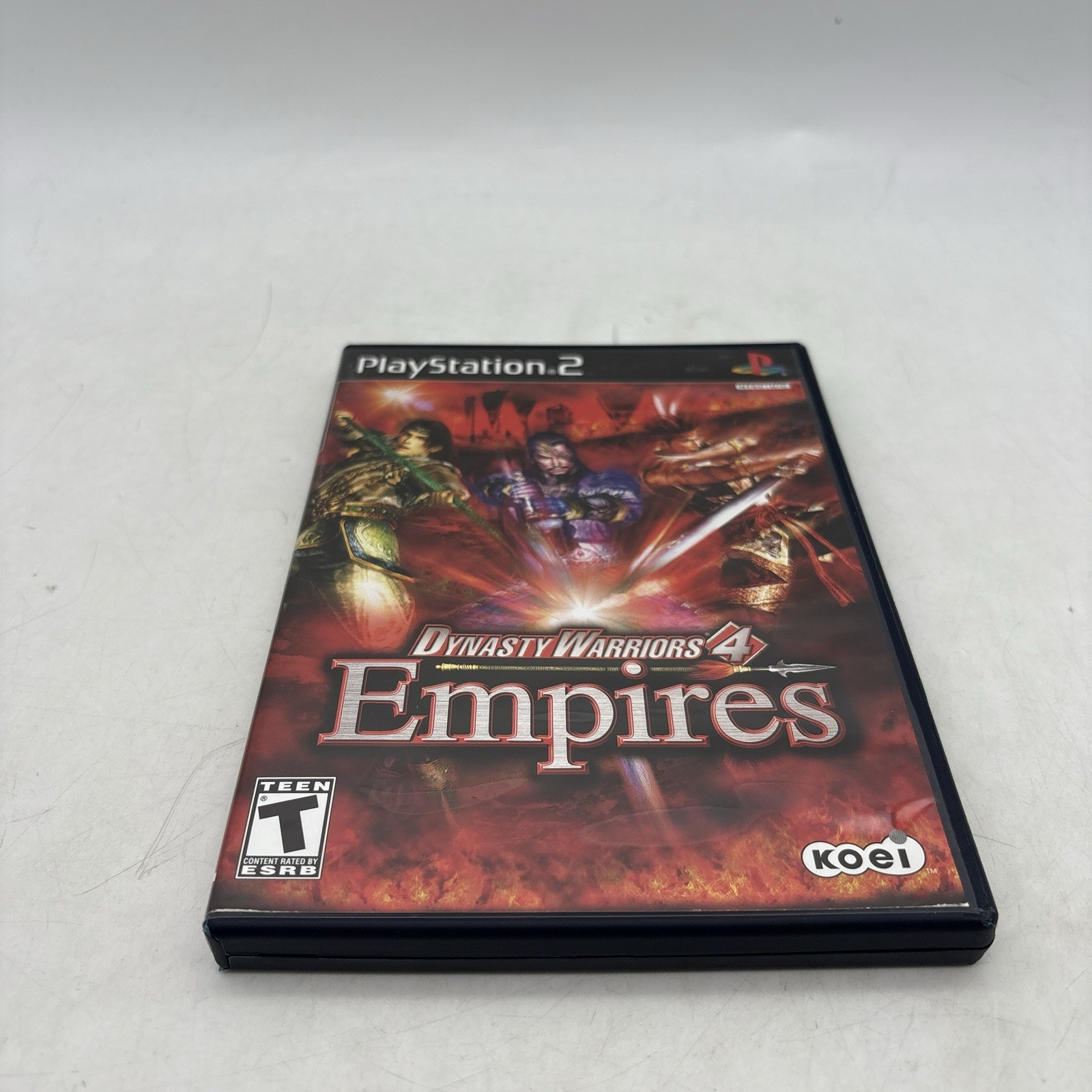Dynasty Warriors 4: Empires PlayStation 2 PS2 Complete w/ Manual CIB Tested
