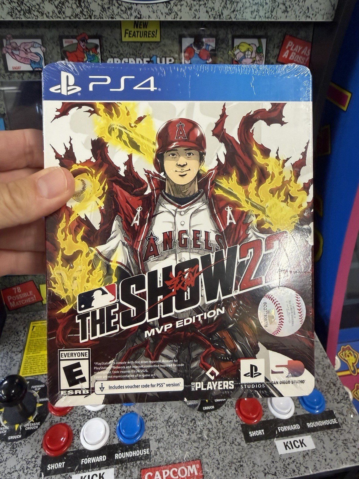 2022 PS4 MLB the Show 22 MVP Edition Steelbook Shohei Ohtani BRAND NEW SEALED