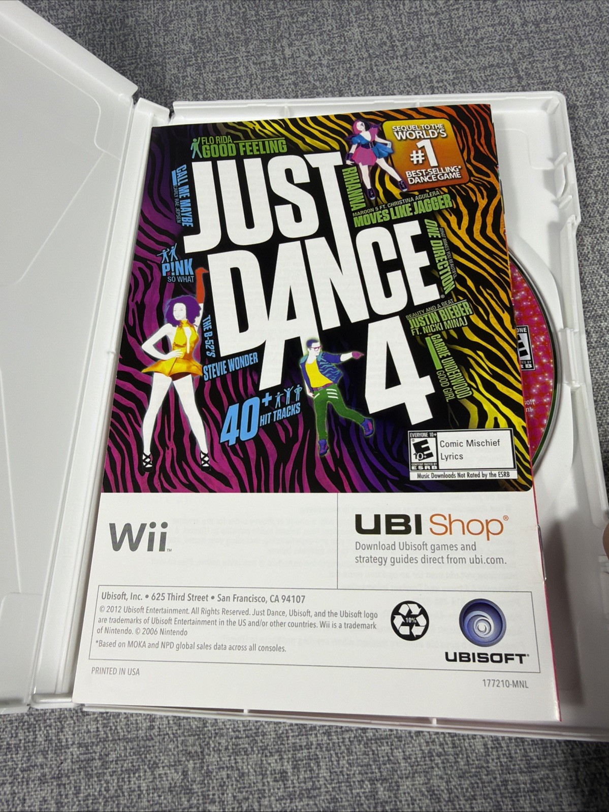 Just Dance Disney Party – Nintendo Wii Complete In Box