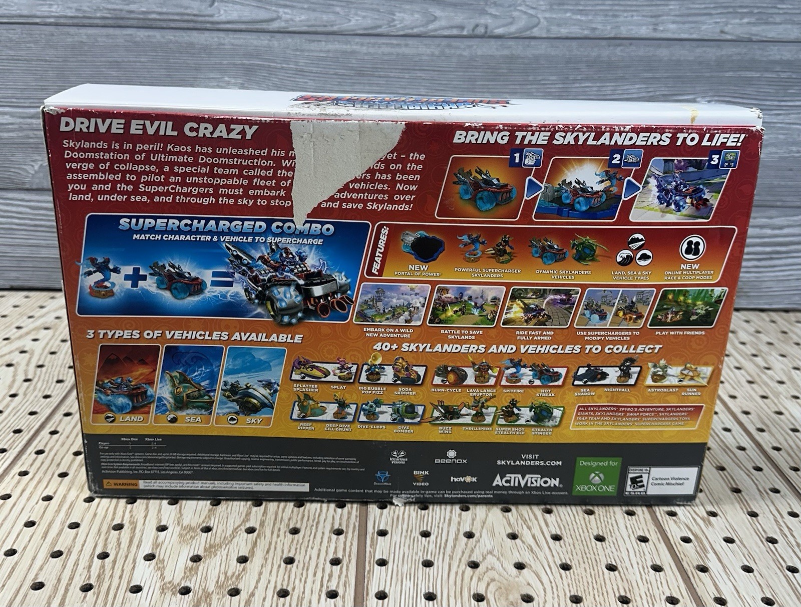 Skylanders SuperChargers Starter Pack Xbox One 2015 Open Box – No Game Disc