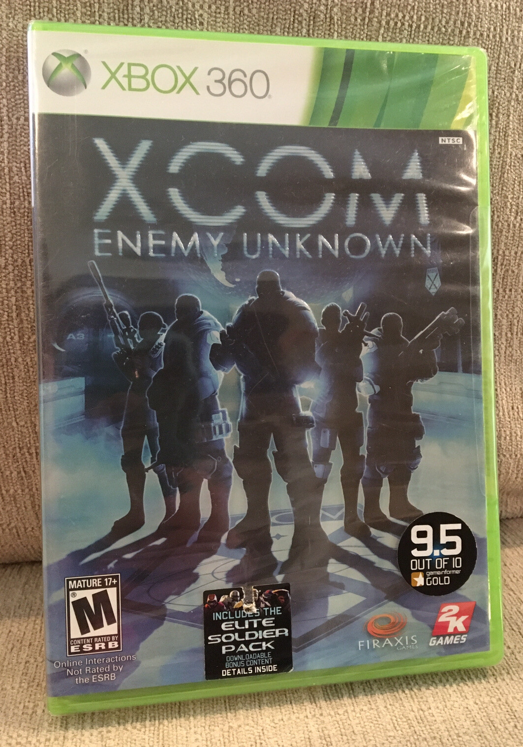 NEW XCOM Enemy Unknown game Microsoft Xbox 360 Factory Sealed