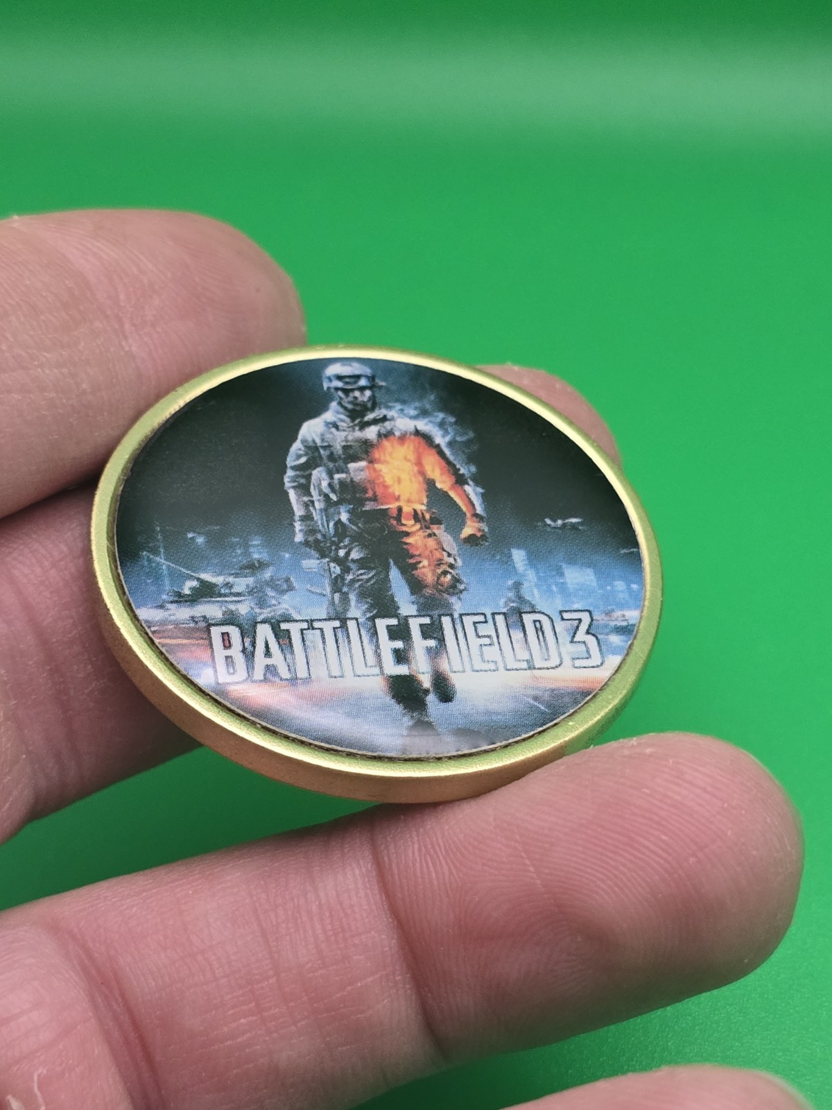 Battlefield 3 BF3 Challenge Coin Medal EA Rare Promo Xbox 360 Playstation 3 PC
