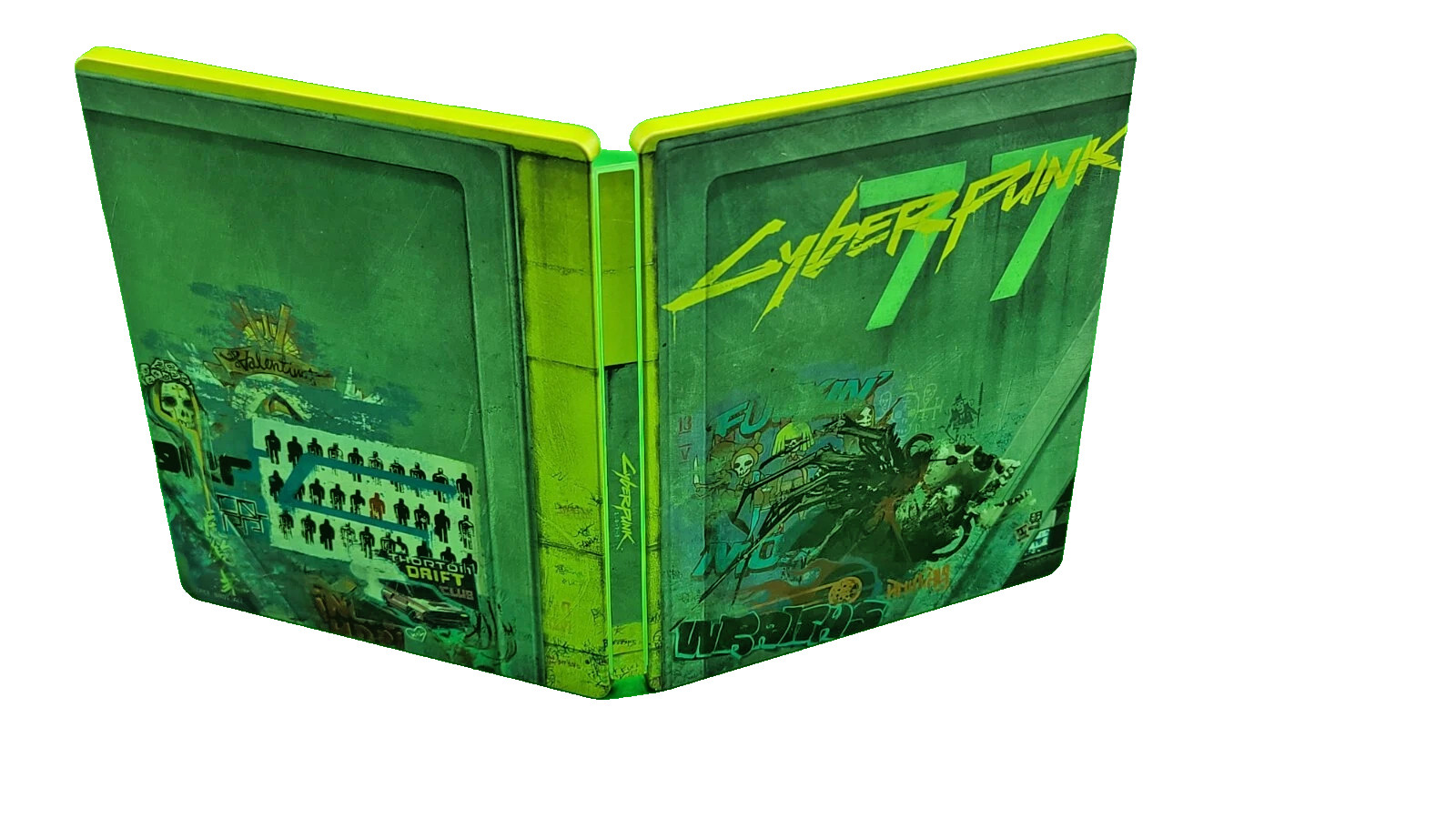 Cyberpunk 2077 Collector’s Edition Steelbook Case (NO GAME)