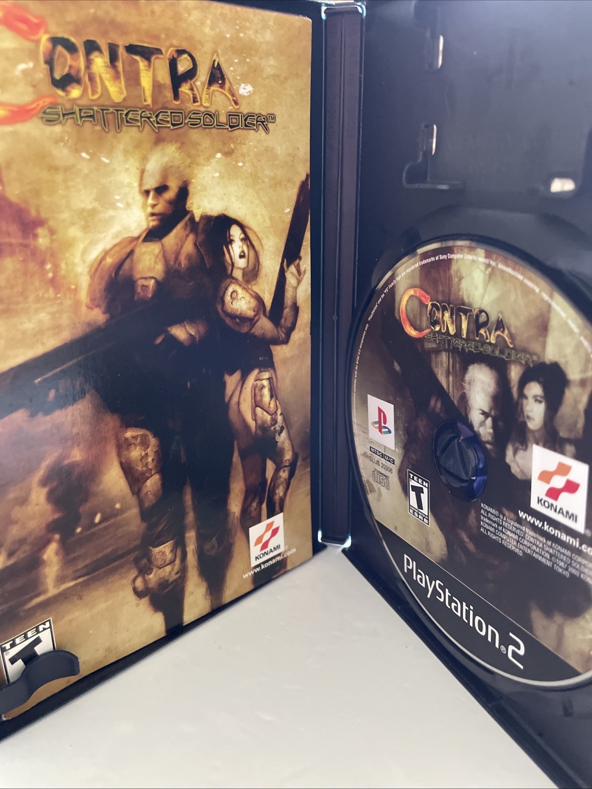 Contra: Shattered Soldier – Sony PlayStation 2 Complete In Box- Tested