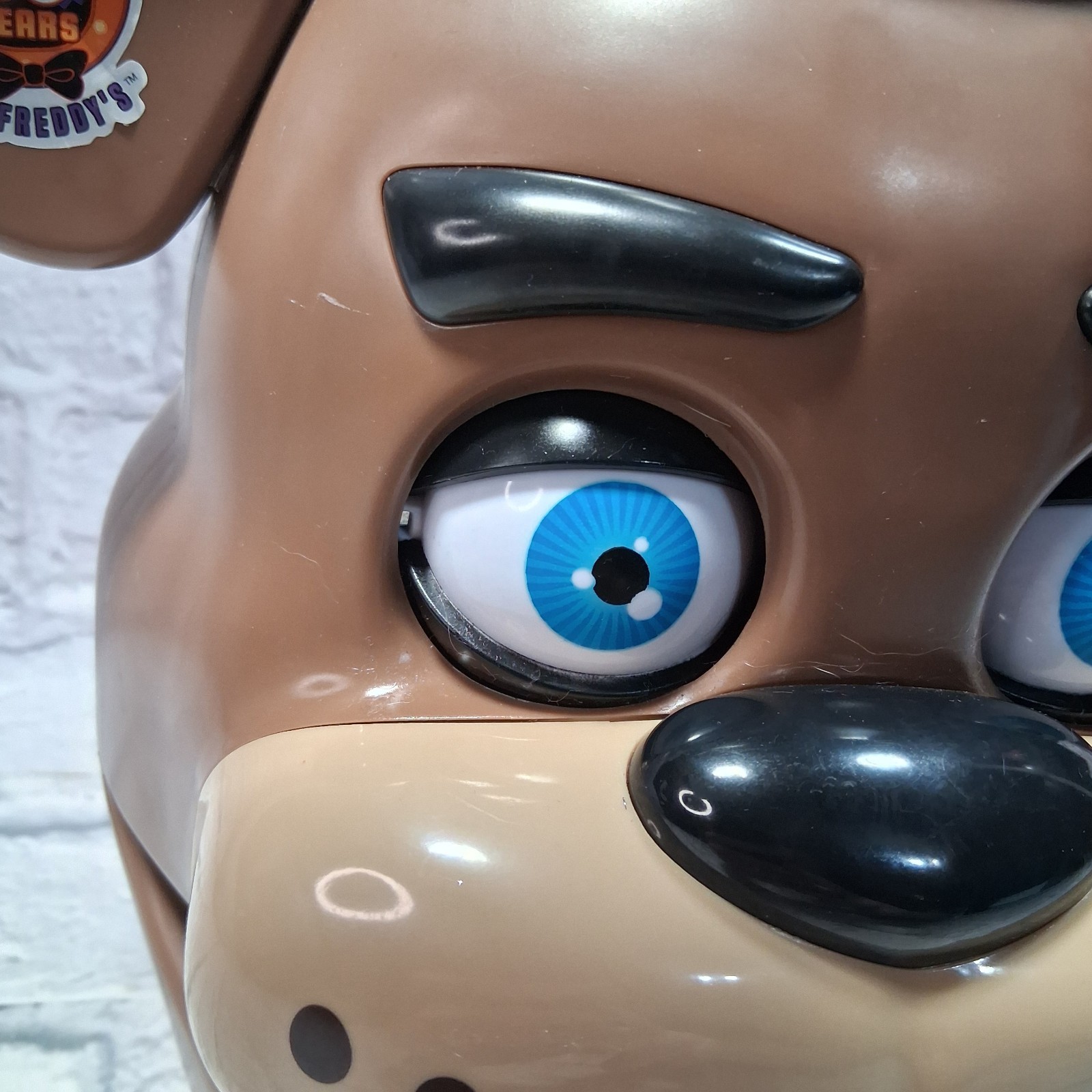 Five Nights At Freddy’s 10th Anniversary Animatronic Talking Freddy Head WORKS