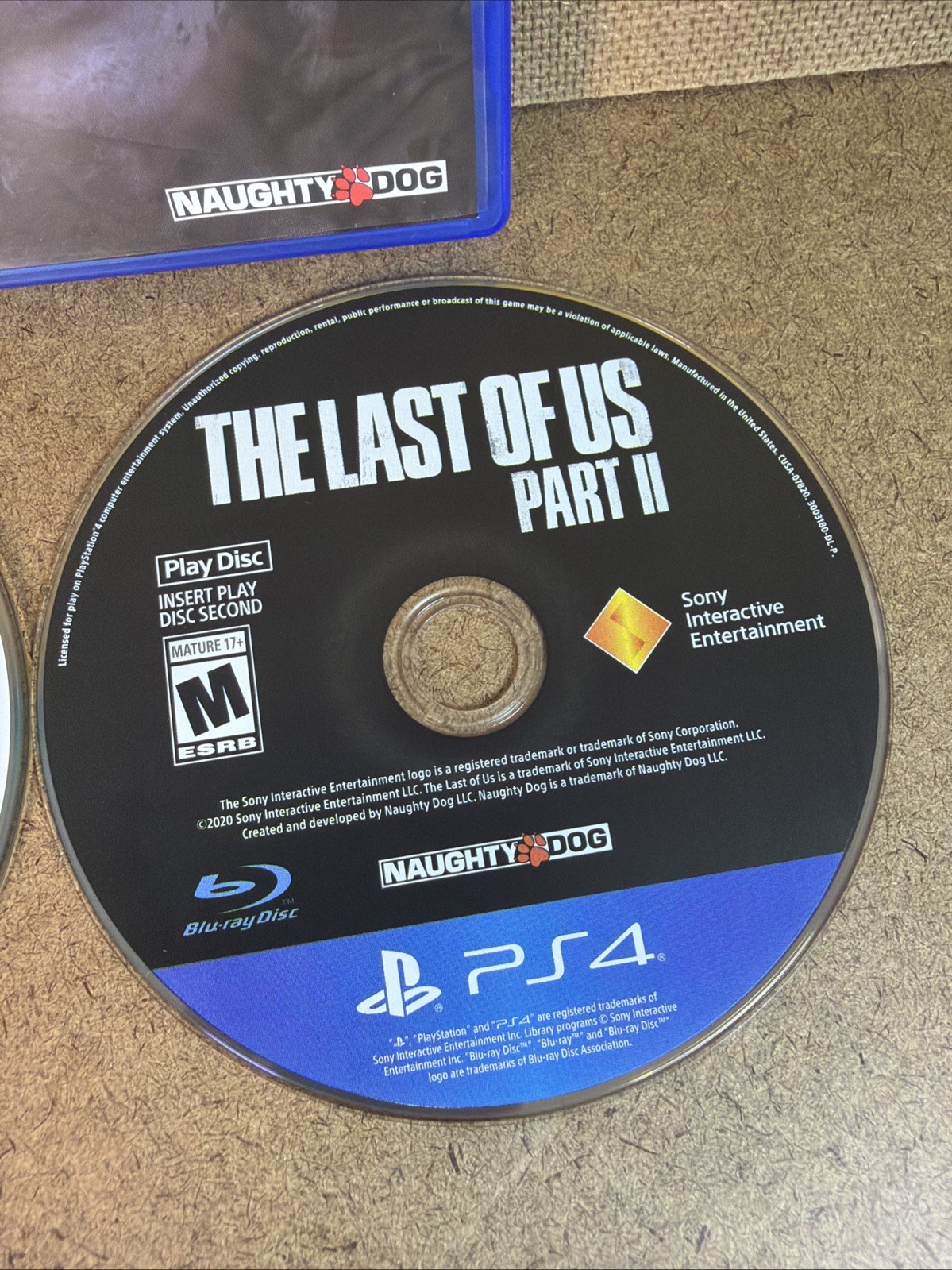 The Last of Us Part II – Sony PlayStation 4 / PS4 MINT Used WOW US SHIPPER!